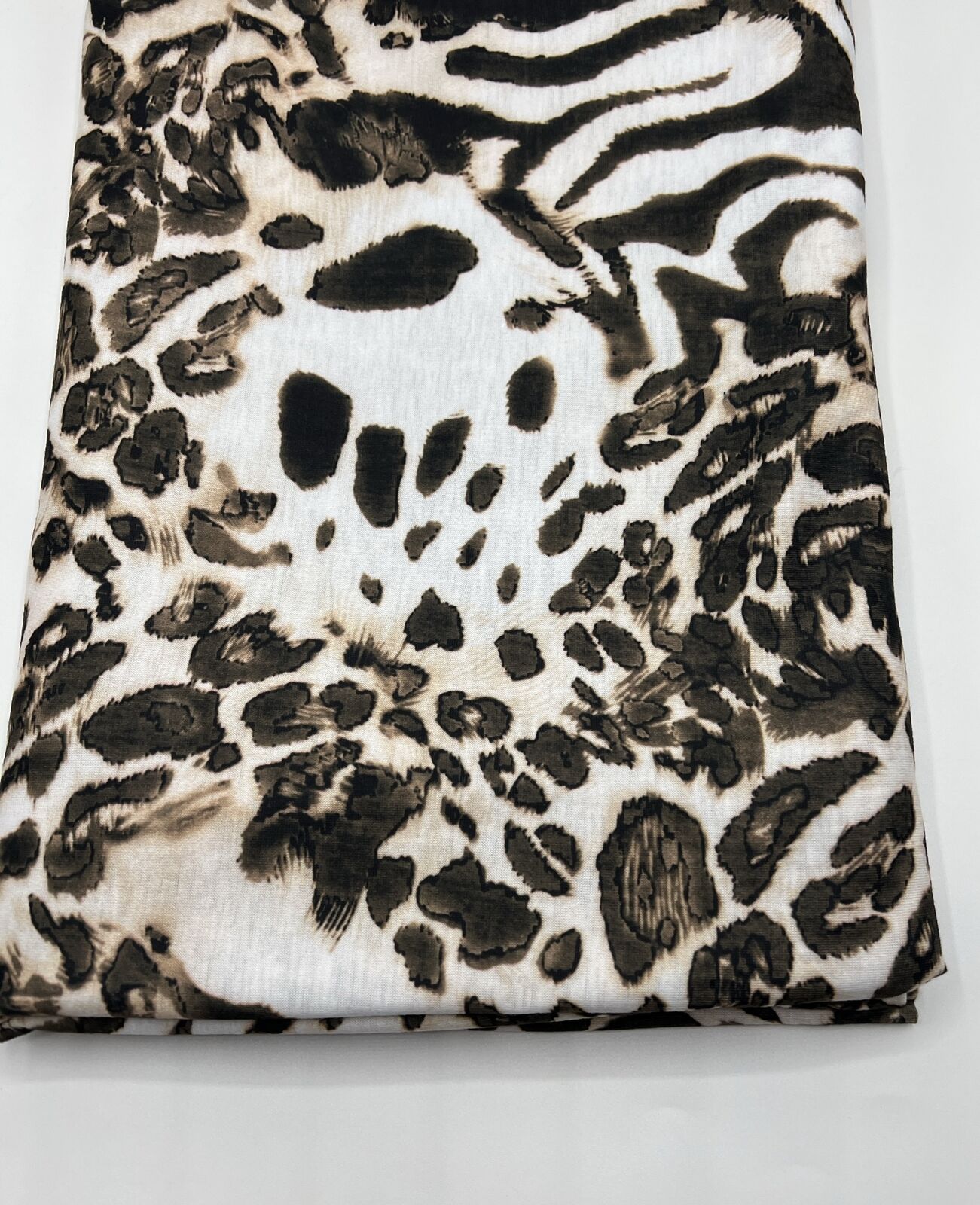 Animal Mix Spun Poly Stretch Fabric - T9 Fabrics