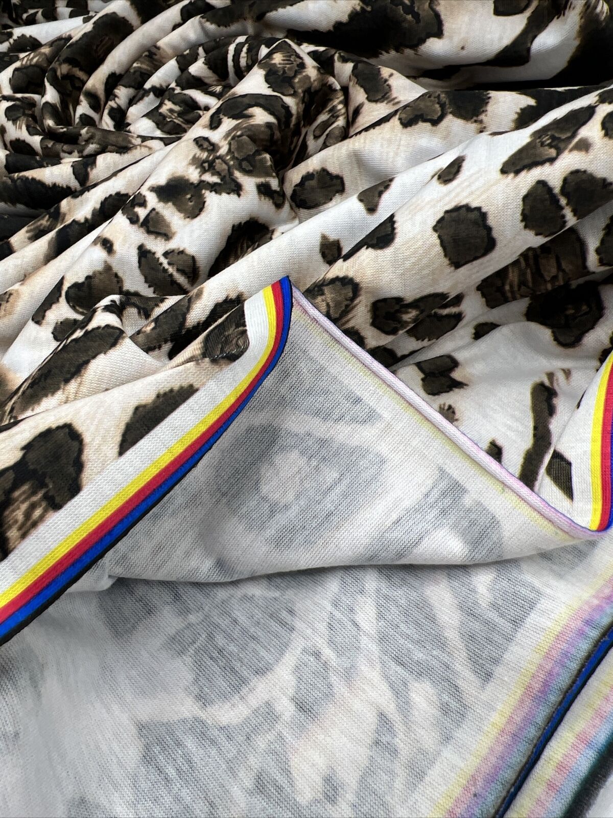 Animal Mix Spun Poly Stretch Fabric - T9 Fabrics