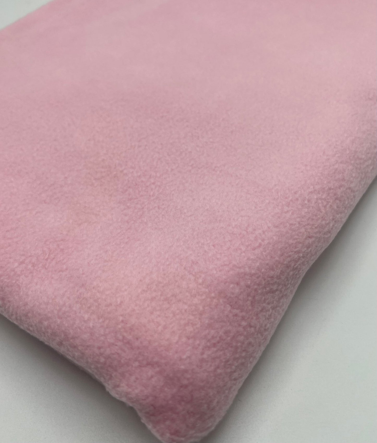 Baby Pink Plain Anti - Pil Polar Fleece Fabric Blanket Loungewear - T9 Fabrics
