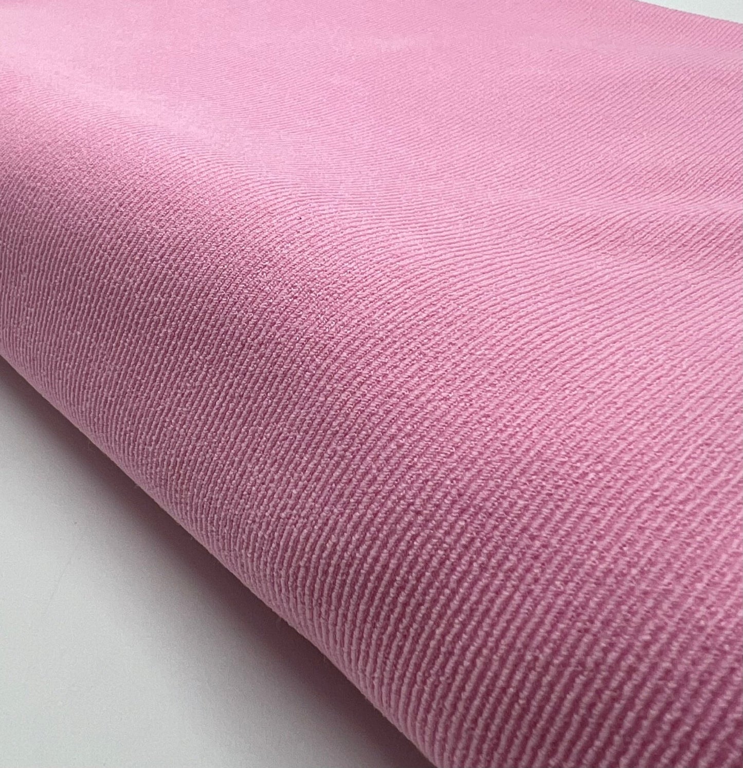 Baby Pink Thick Fine Rib Stretch Fabric - T9 Fabrics