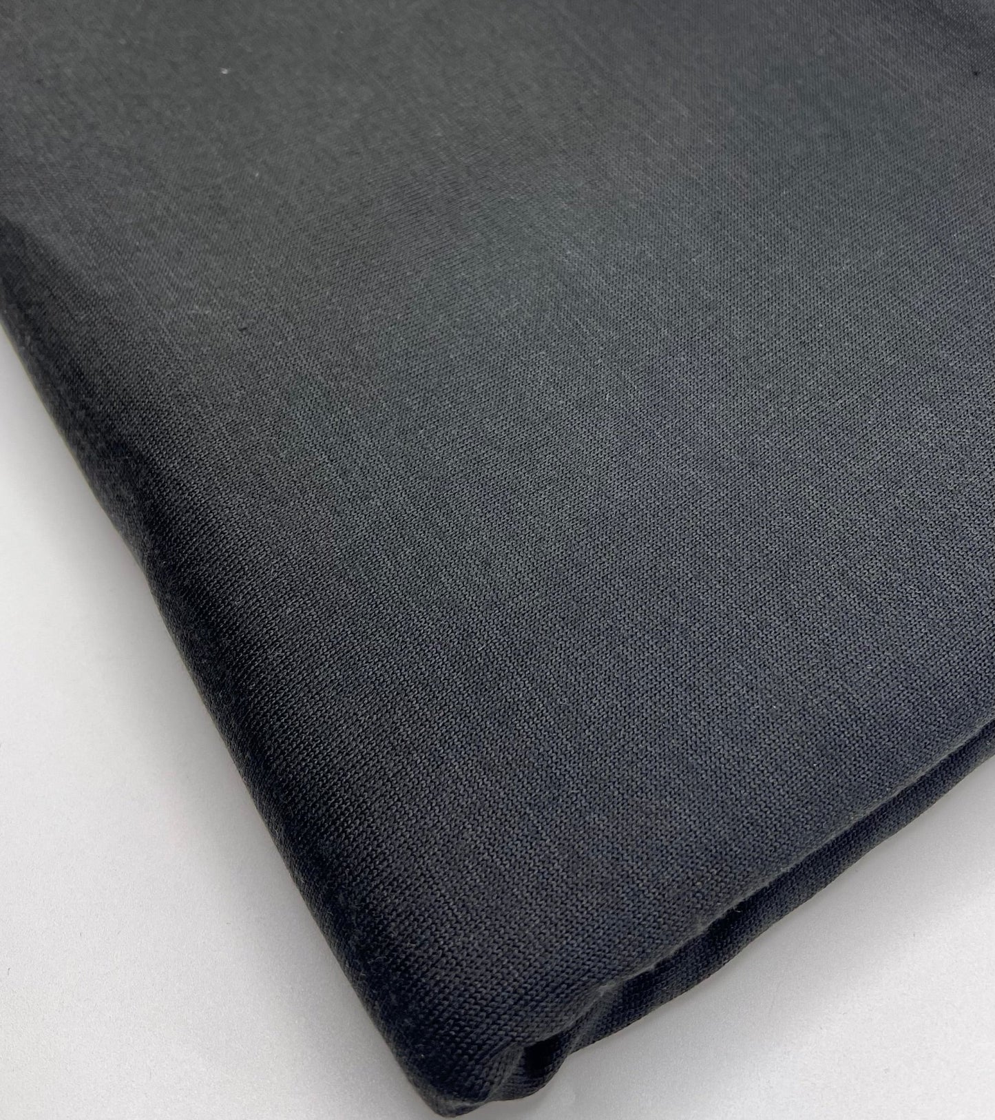 Black Melange Knit Stretch Fabric - T9 Fabrics