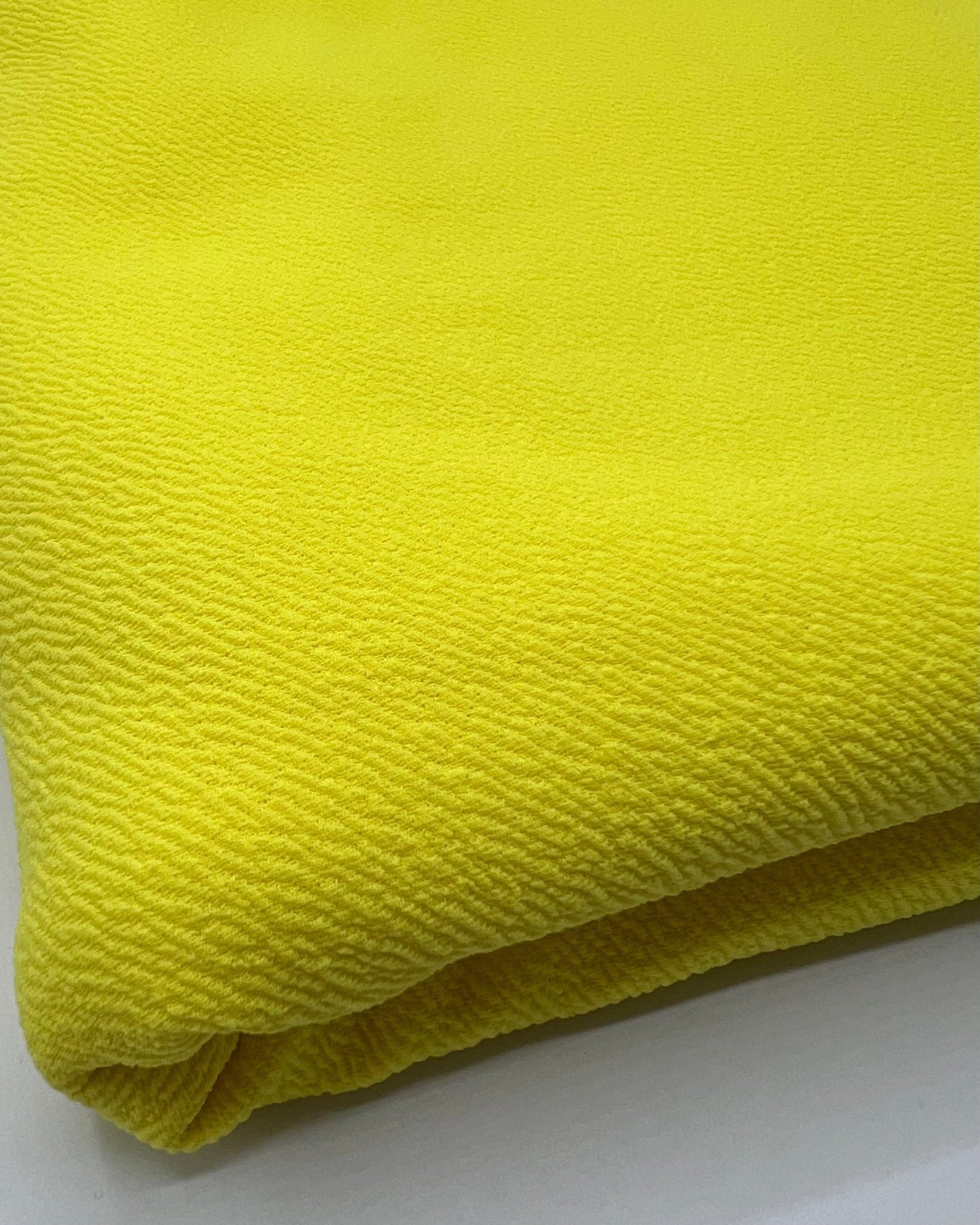 Bright Yellow Liverpool Stretch Fabric - T9 Fabrics
