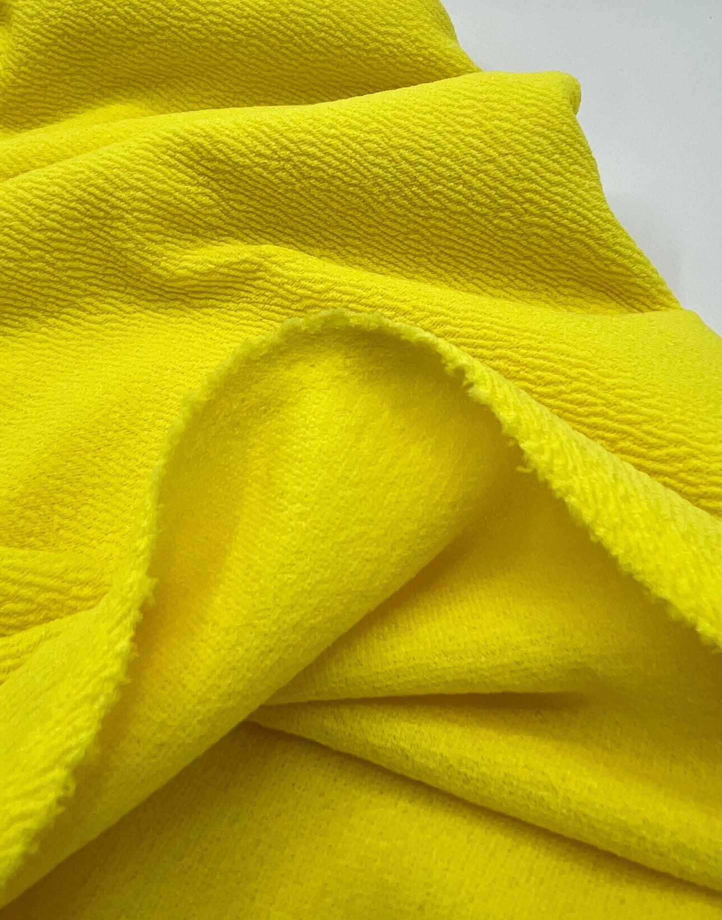 Bright Yellow Liverpool Stretch Fabric - T9 Fabrics
