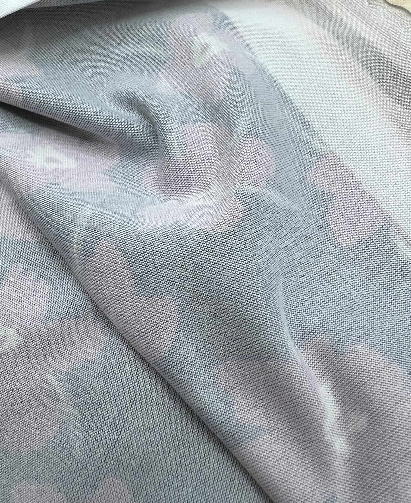 Burgundy Black Floral Print Super Soft Spun Poly Stretch Fabric - T9 Fabrics