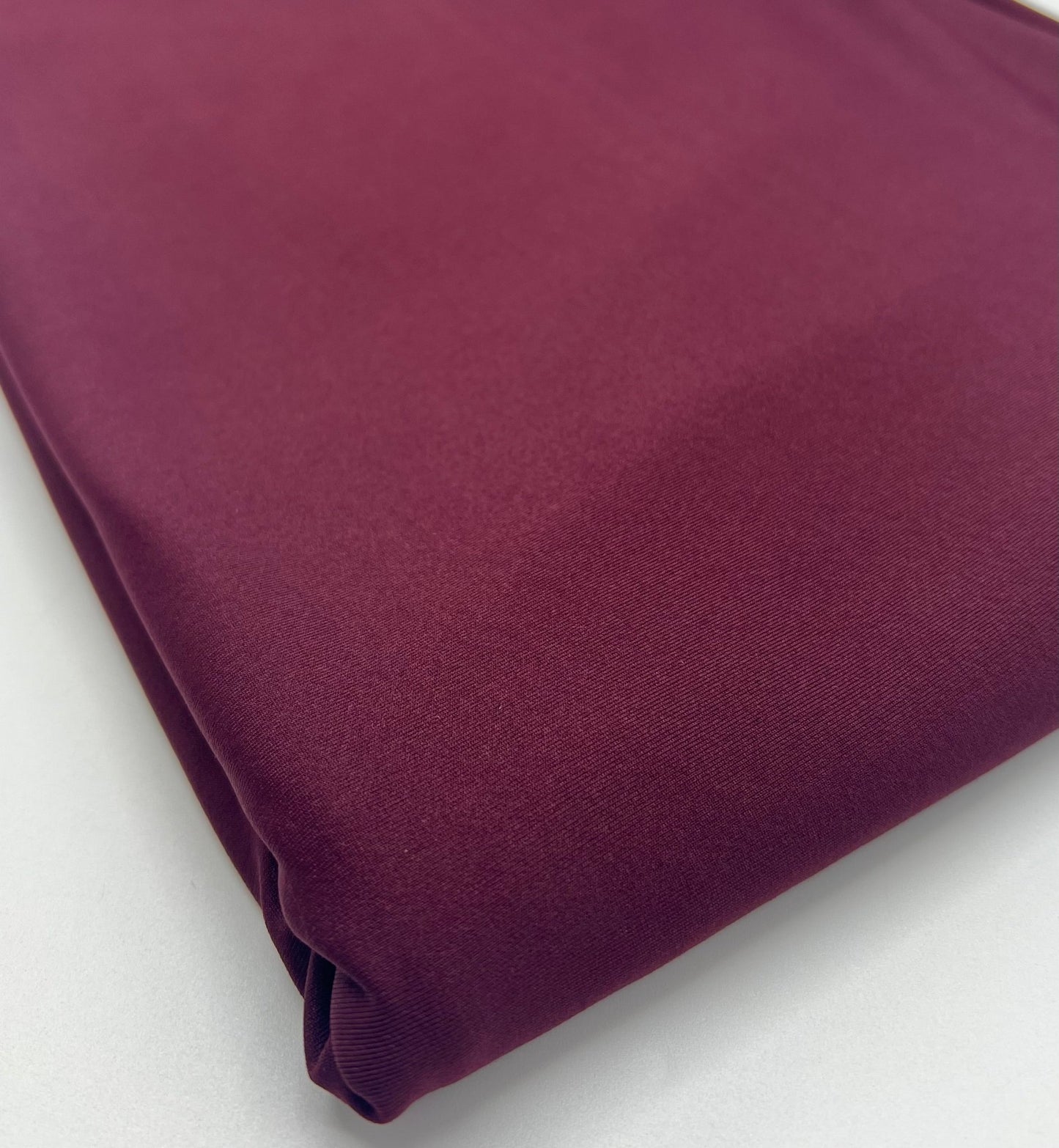 Burgundy Cotton Touch 220GSM 4 Way Stretch Fabric - T9 Fabrics