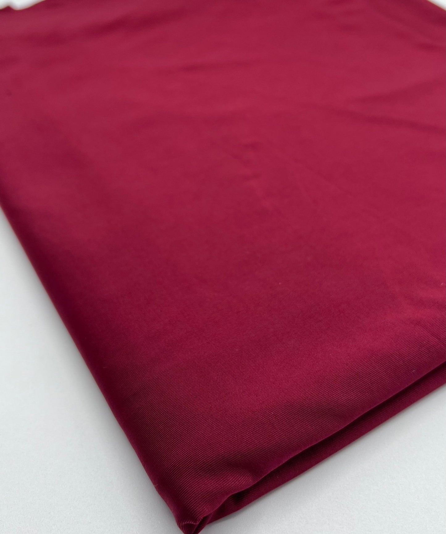 Burgundy Plain Soft Touch Stretch Fabric - T9 Fabrics