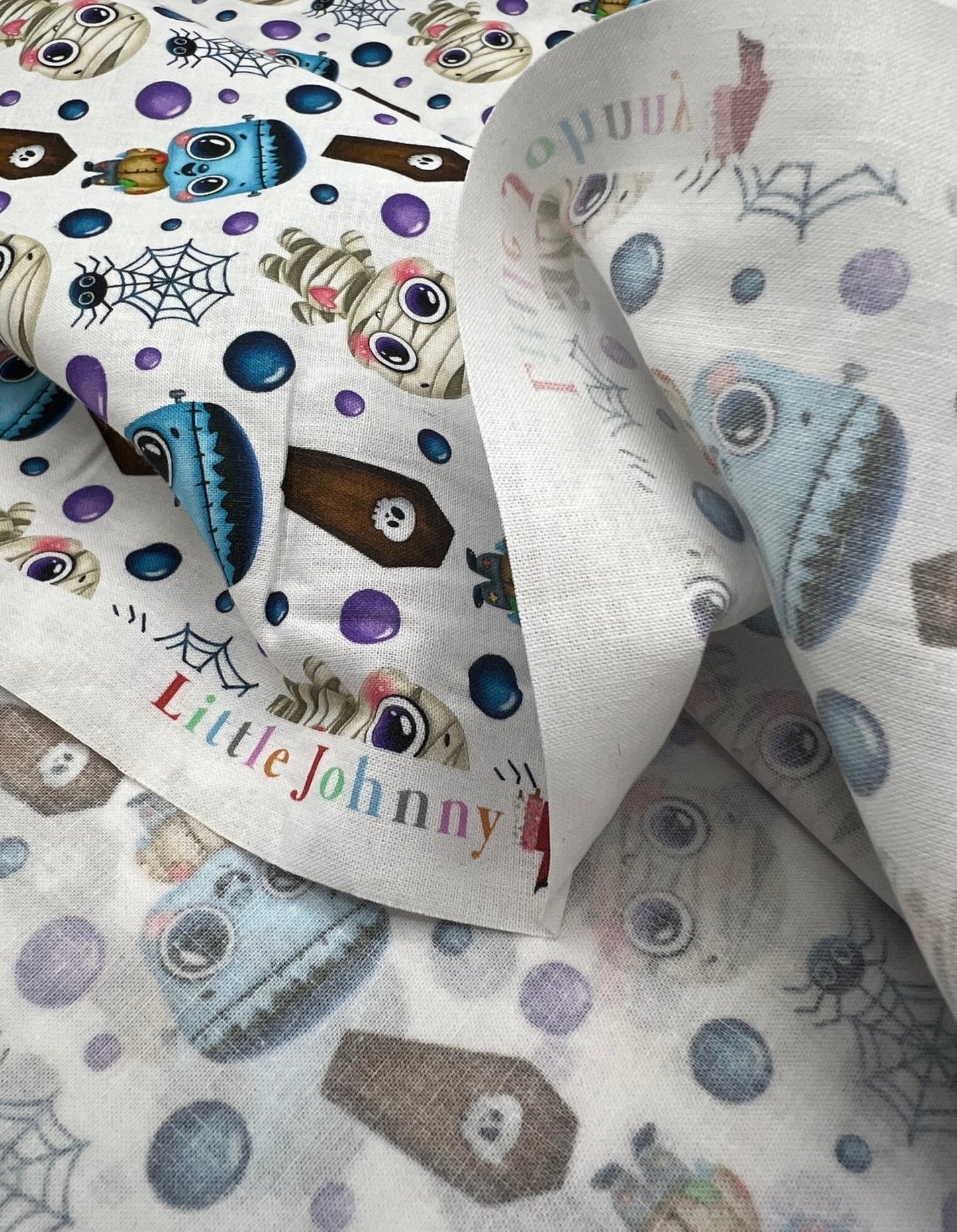 Cartoon Halloween Cotton 115 GSM 100% Cotton Fabric - T9 Fabrics