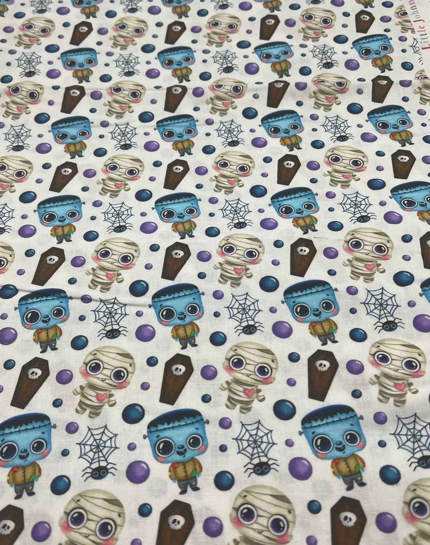 Cartoon Halloween Cotton 115 GSM 100% Cotton Fabric - T9 Fabrics
