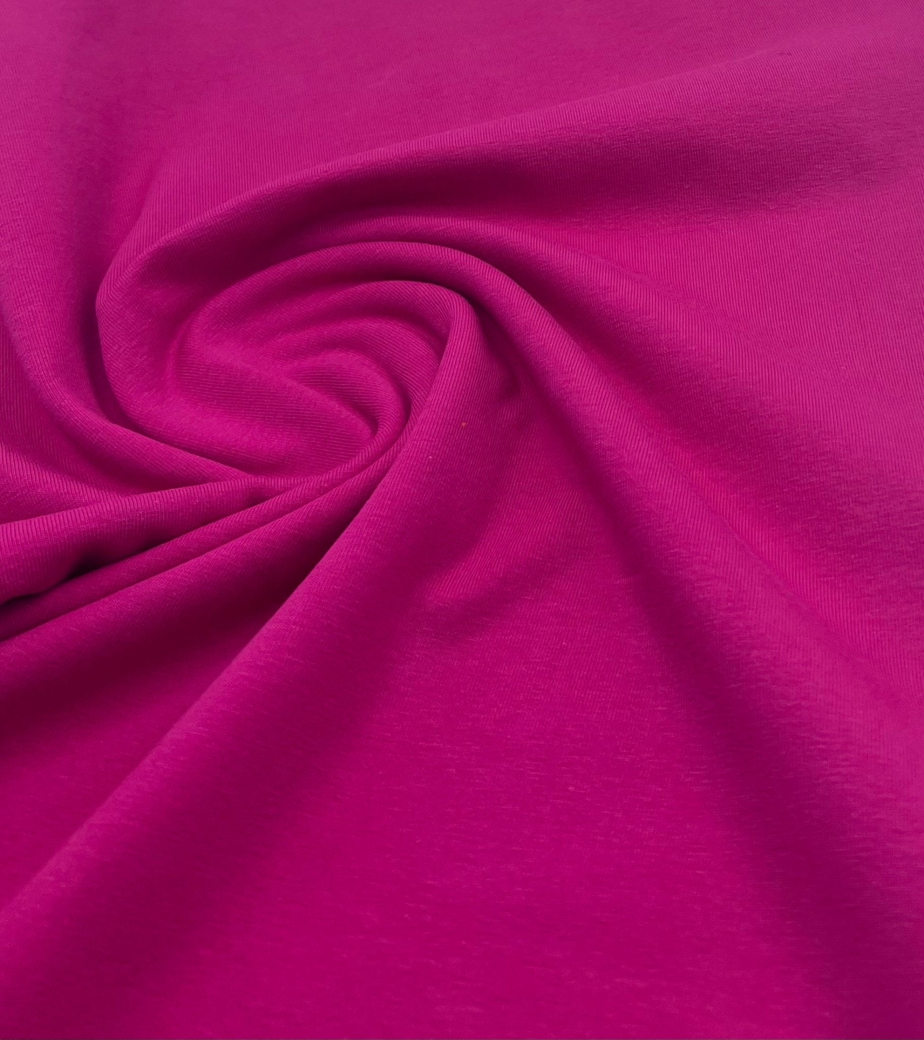 Cerise Cotton Stretch Jersey 240 GSM 92/8 Lycra 4 Way Stretch - T9 Fabrics