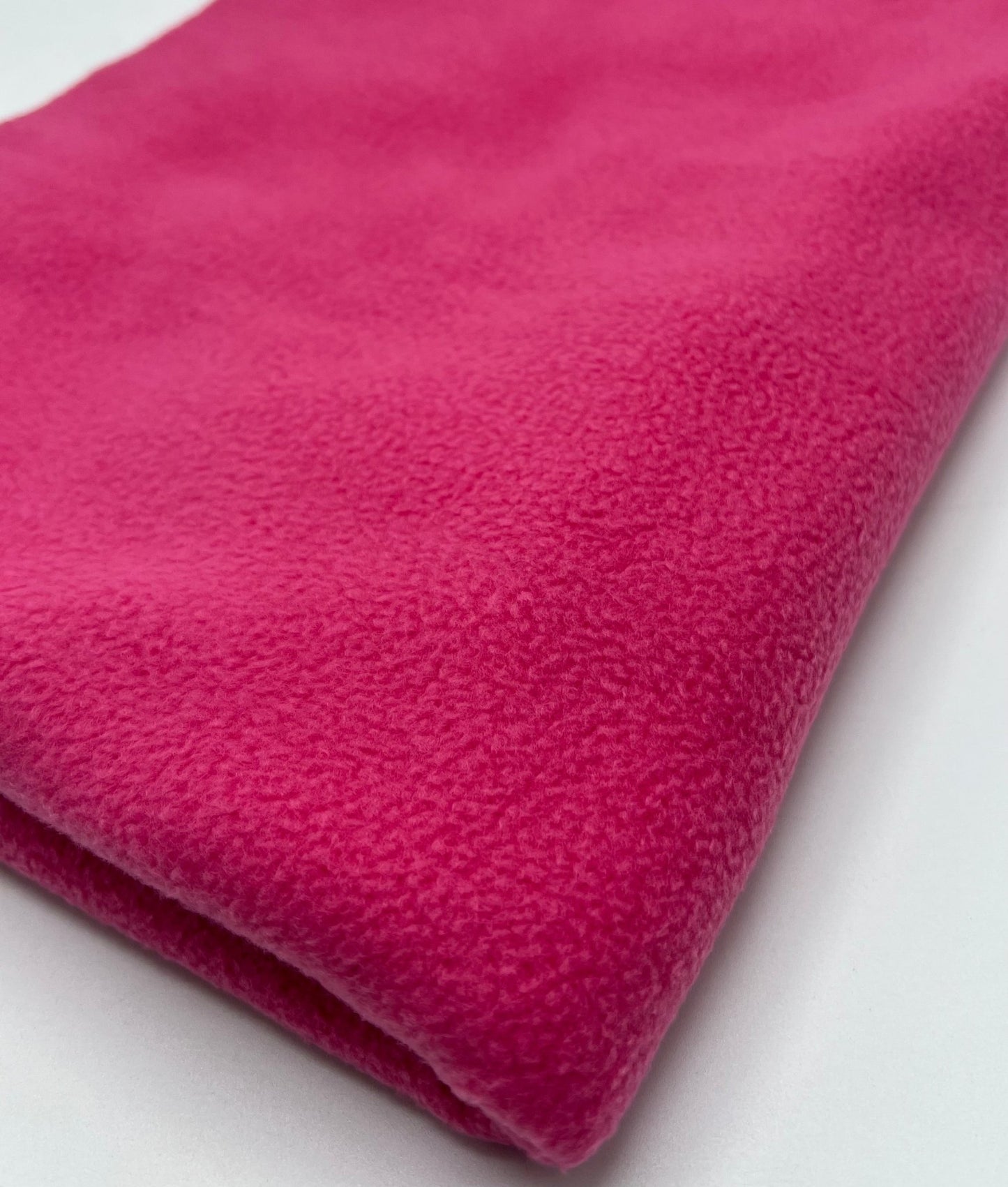 Cerise Plain Anti - Pil Polar Fleece Fabric Blanket Loungewear - T9 Fabrics
