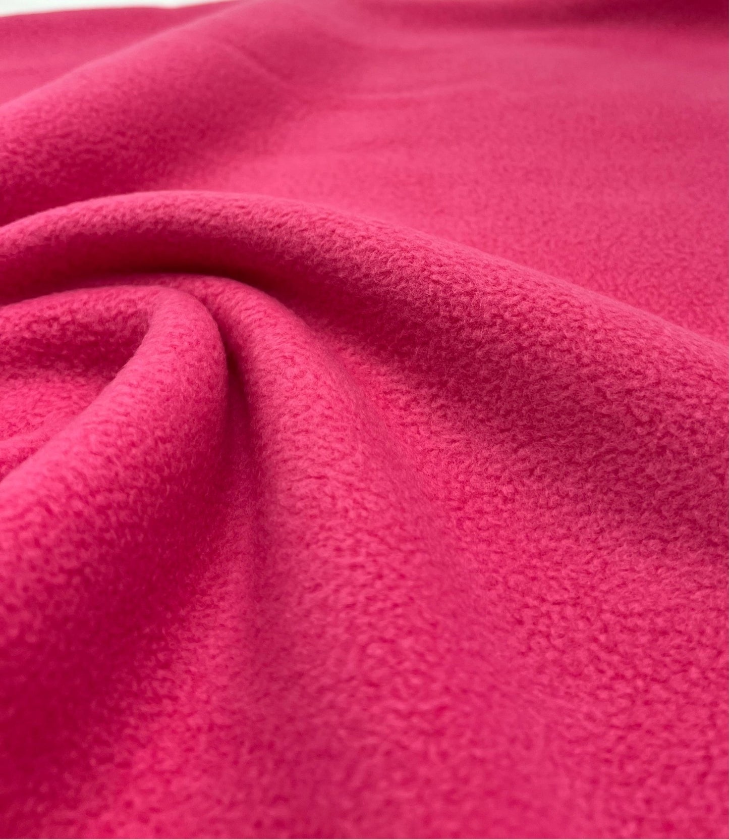 Cerise Plain Anti - Pil Polar Fleece Fabric Blanket Loungewear - T9 Fabrics