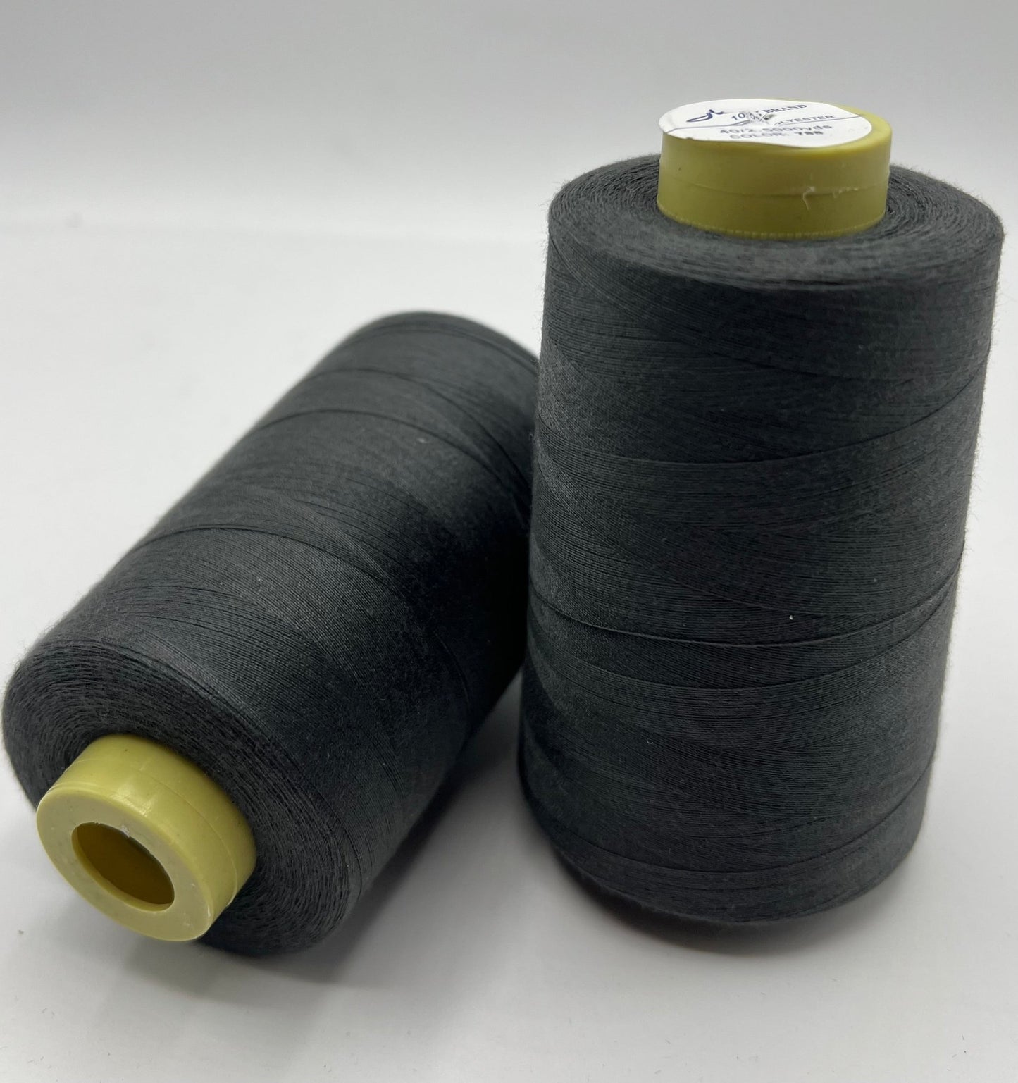 Charcoal Grey Sewing Thread Spun Polyester 120's Overlocking 5000 Yards - T9 Fabrics