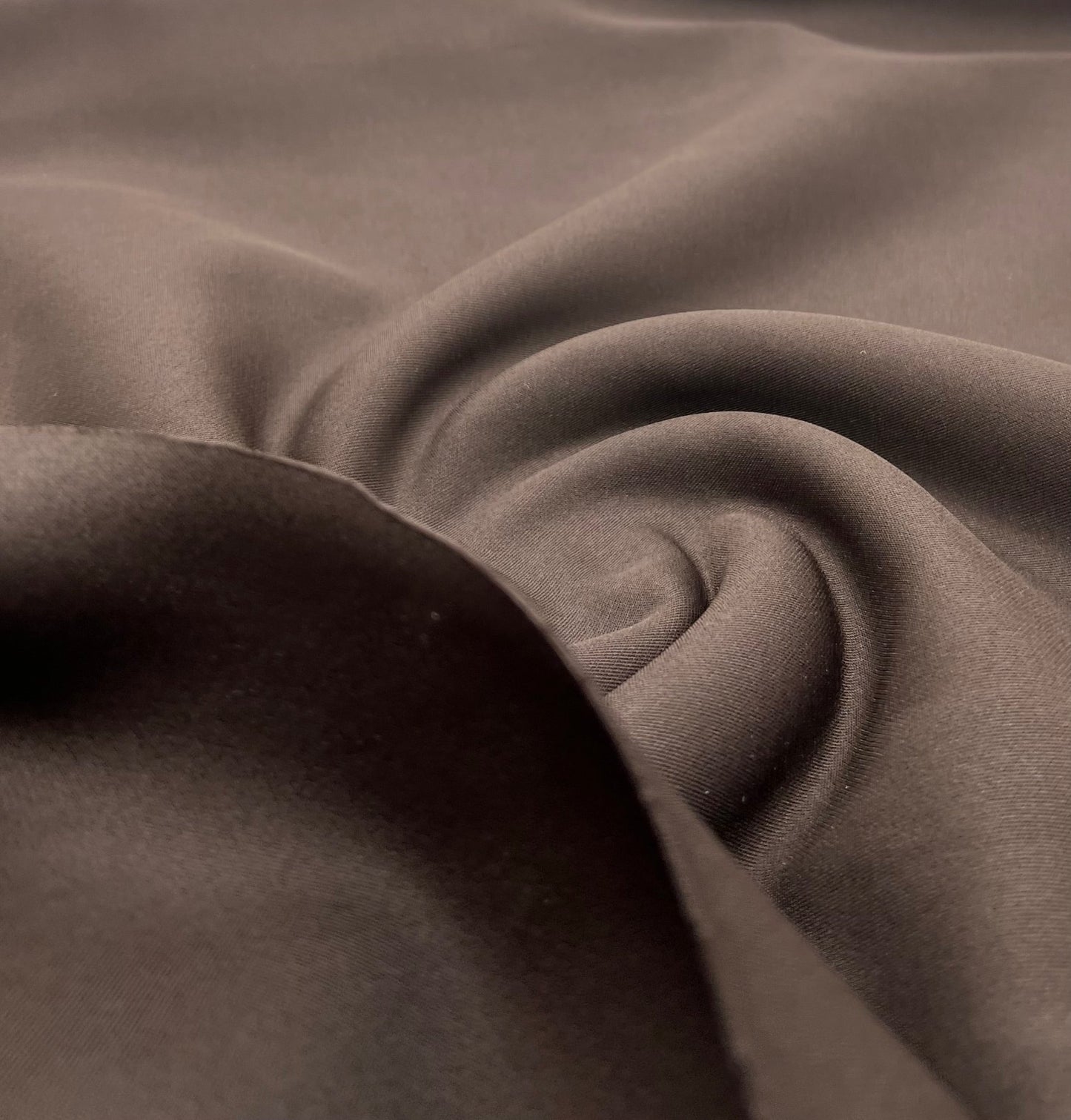 Chocolate Plain Scuba 2 Way Stretch Jersey Fabric - T9 Fabrics