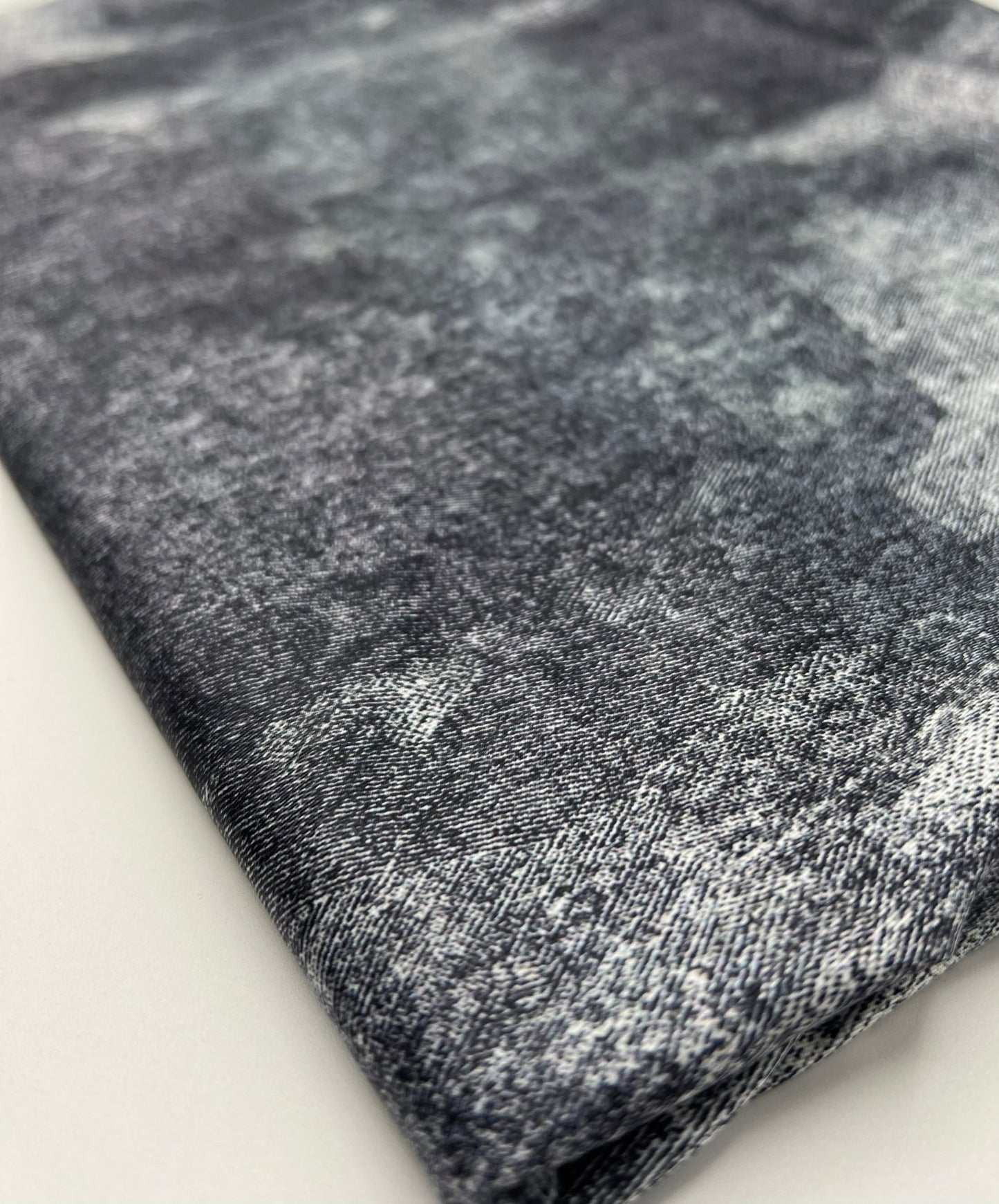 Denim Mix Print Soft Touch 4 Way Stretch Fabric - T9 Fabrics