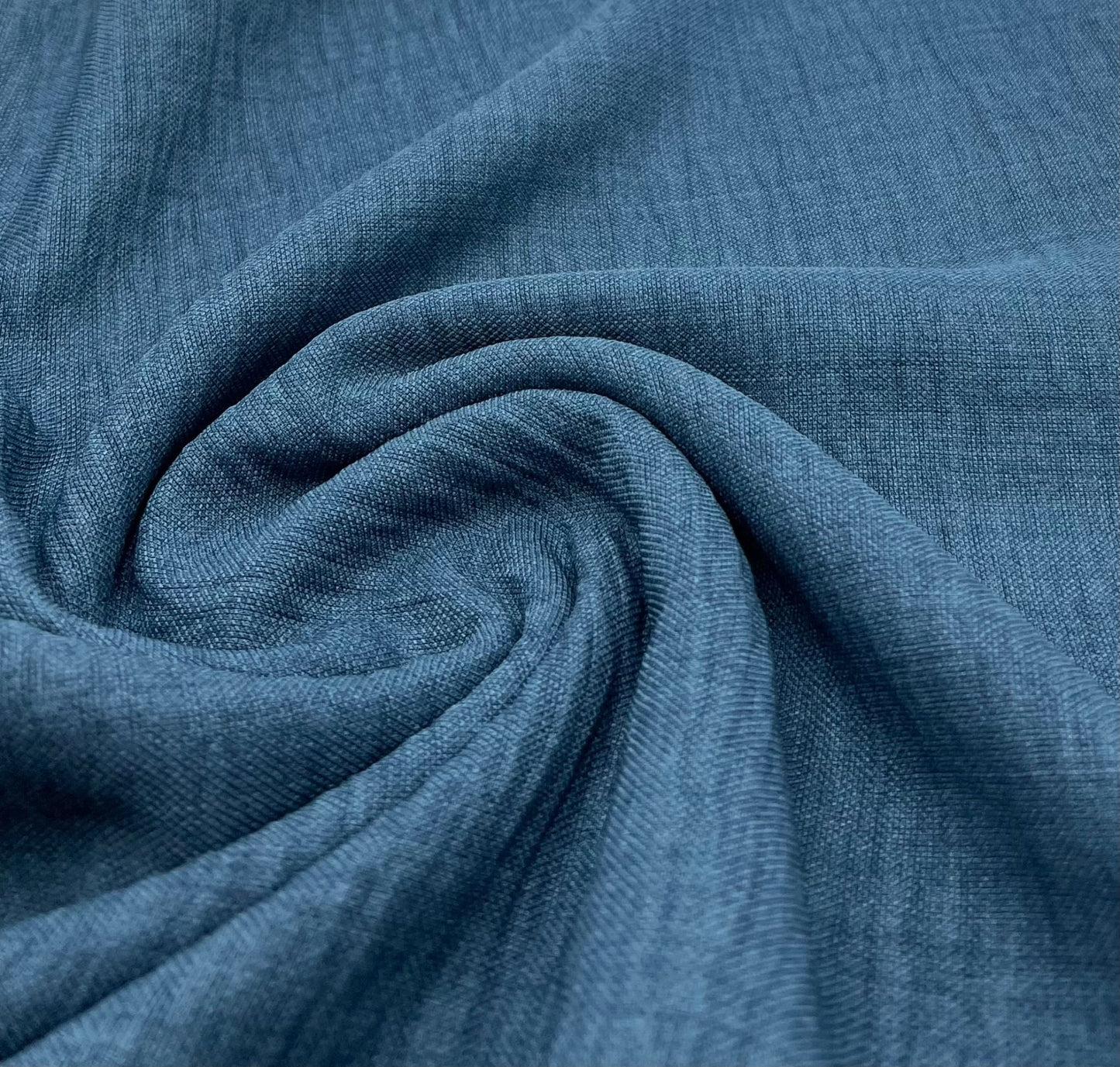 Denim Polyester Linen Non Stretch Fabric - T9 Fabrics