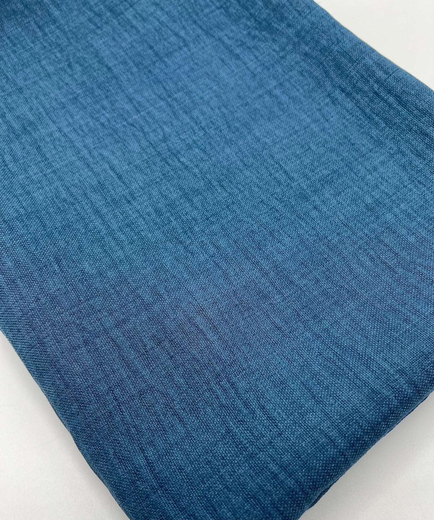 Denim Polyester Linen Non Stretch Fabric - T9 Fabrics