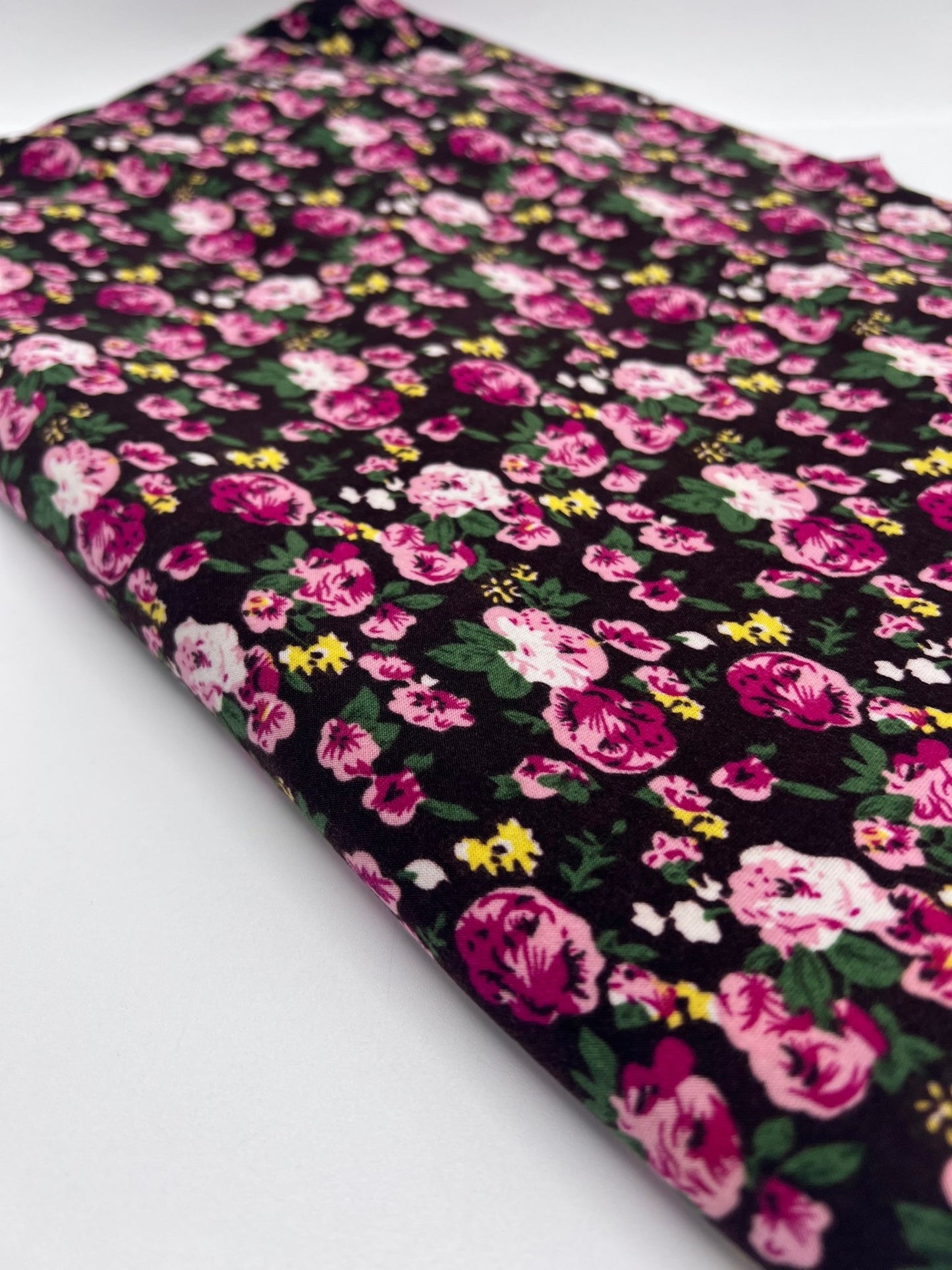 Ditsy Floral Lightweight Viscose Elastane 4 Way Stretch Fabric - T9 Fabrics
