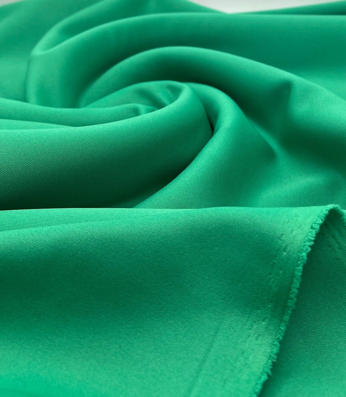 Green Plain Scuba 4 Way Stretch Jersey Fabric - T9 Fabrics