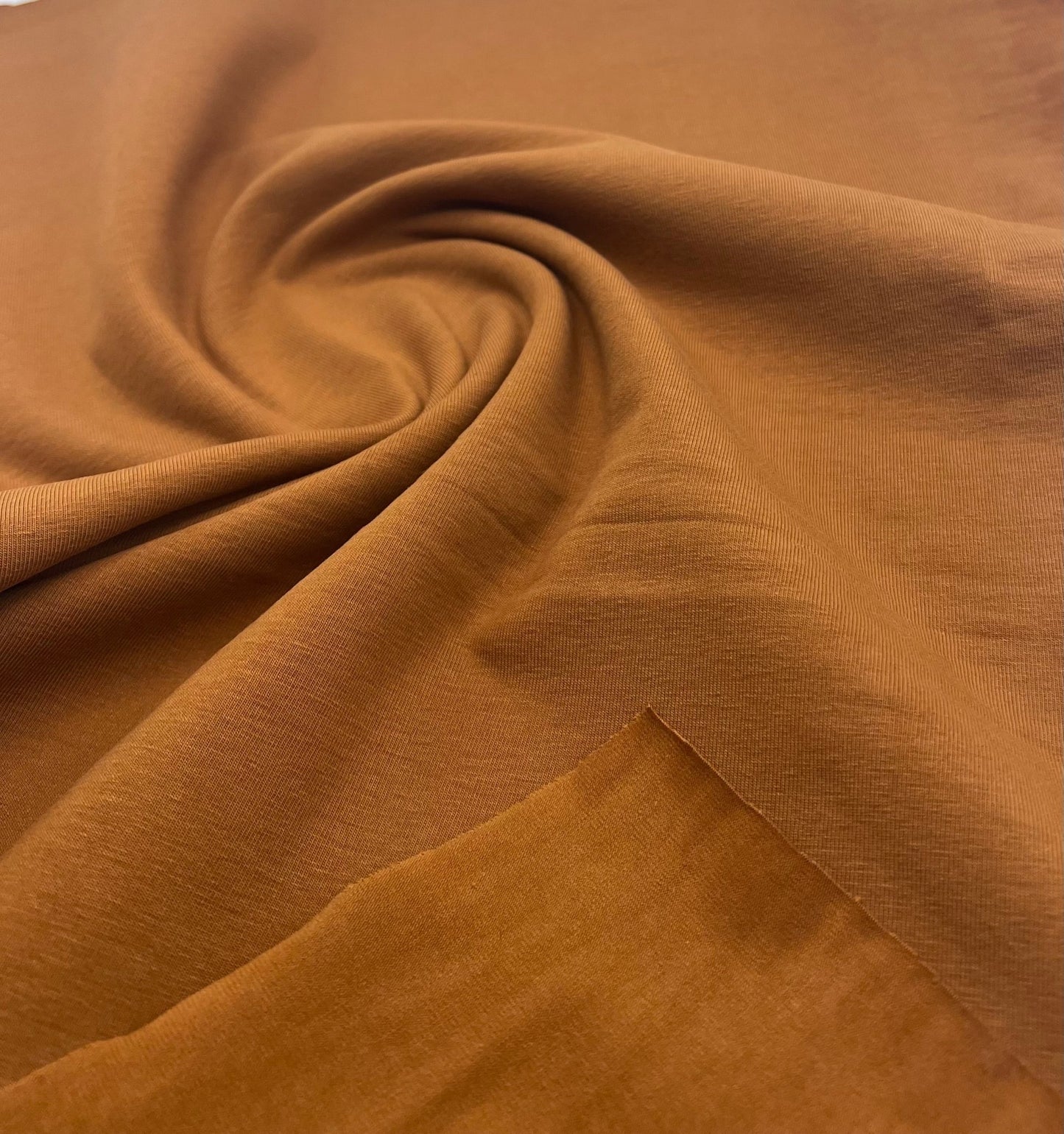 Honey Cotton Stretch Jersey 240 GSM 92/8 Lycra 4 Way Stretch - T9 Fabrics