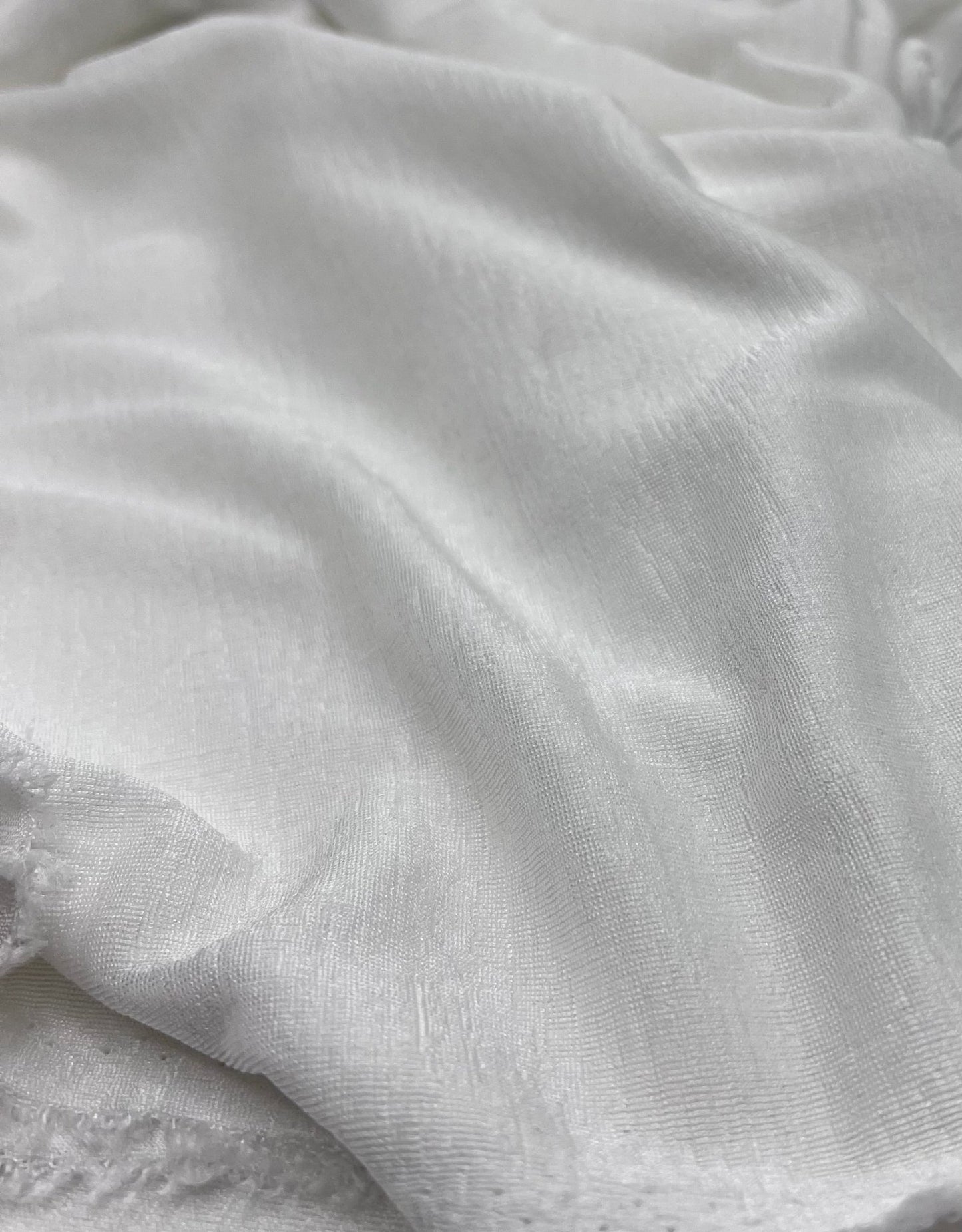 Ivory Acetate Slinky 4 Way Stretch Fabric - T9 Fabrics