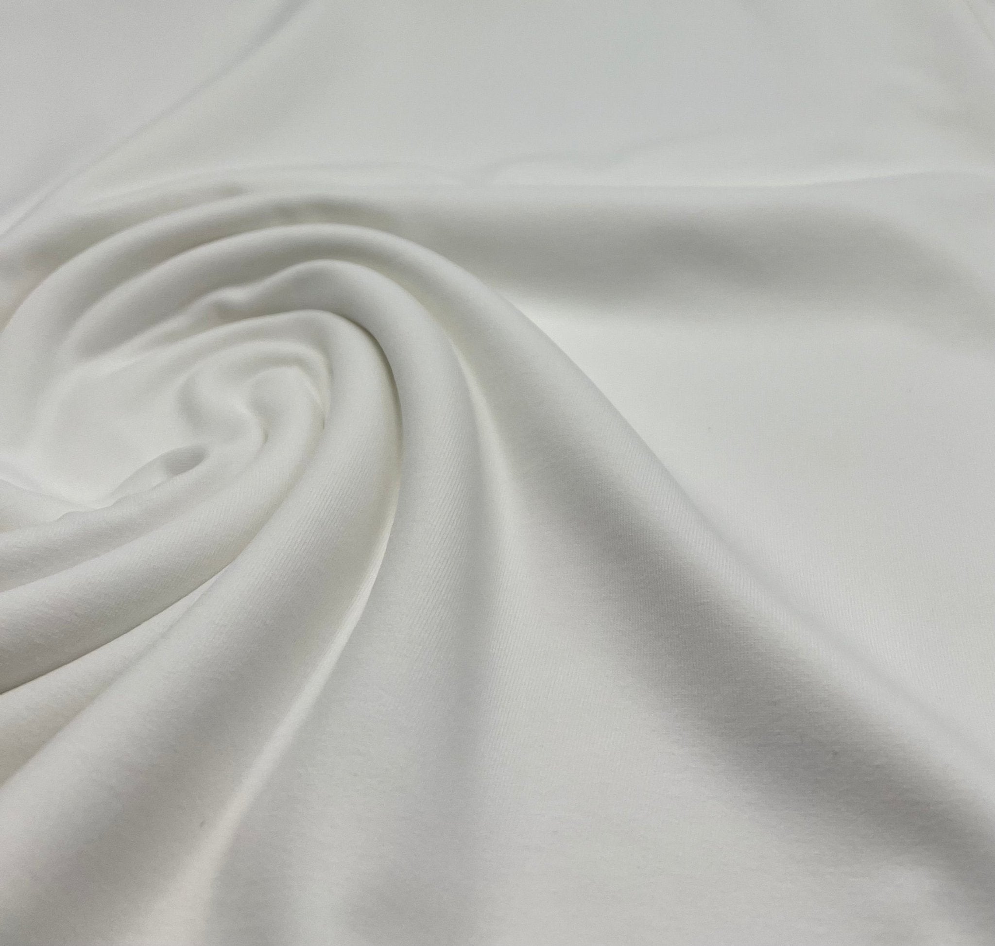 Ivory Cotton Touch 220GSM 4 Way Stretch Fabric - T9 Fabrics