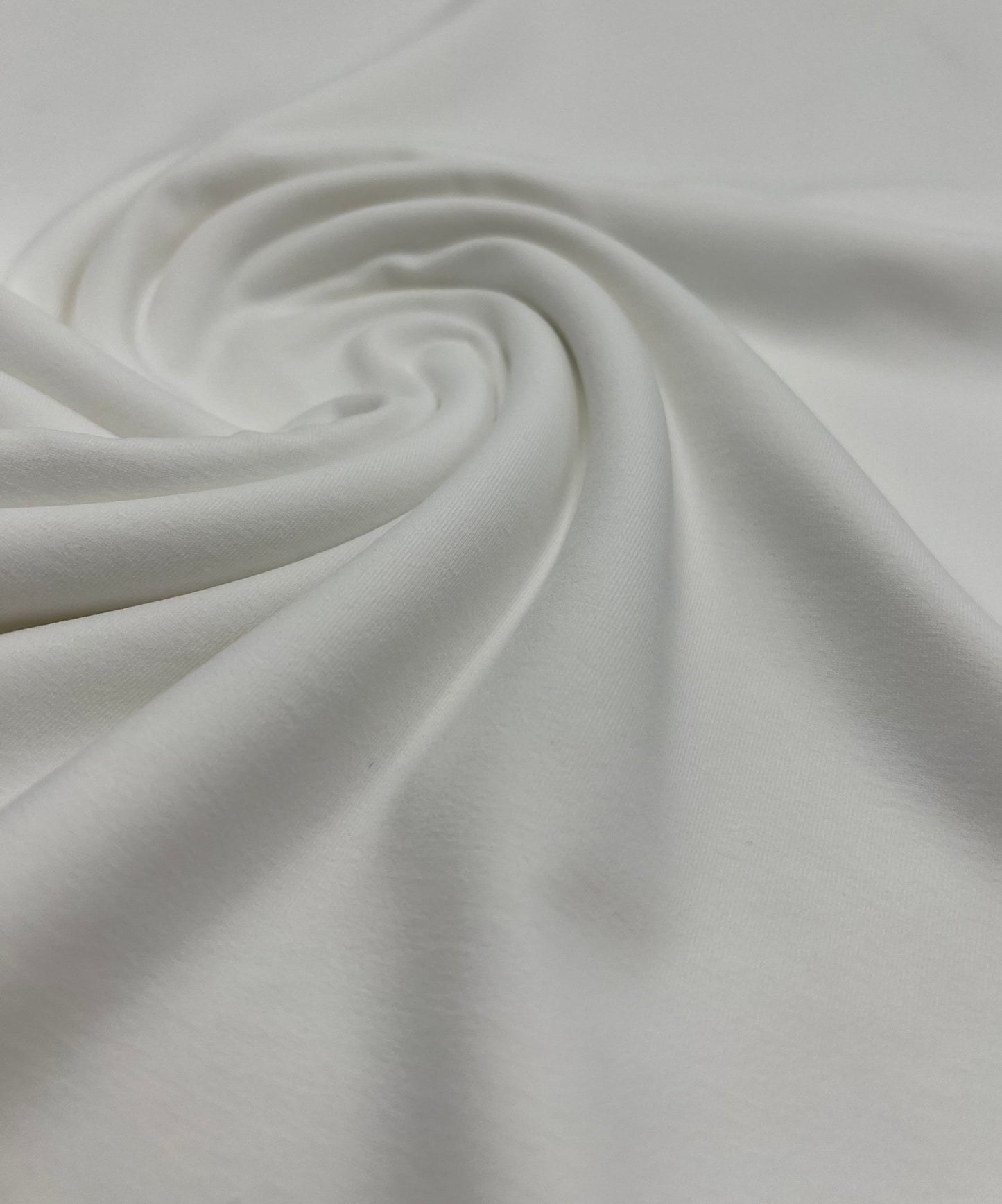 Ivory Cotton Touch 220GSM 4 Way Stretch Fabric - T9 Fabrics