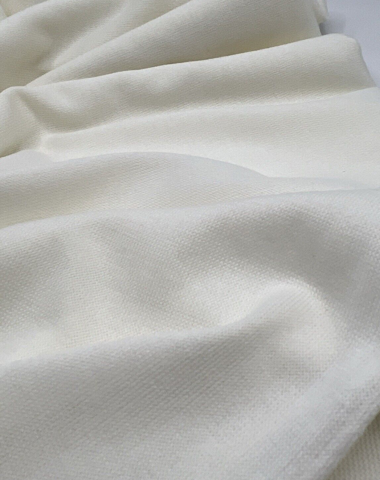 Ivory Melange Knit Stretch Fabric - T9 Fabrics