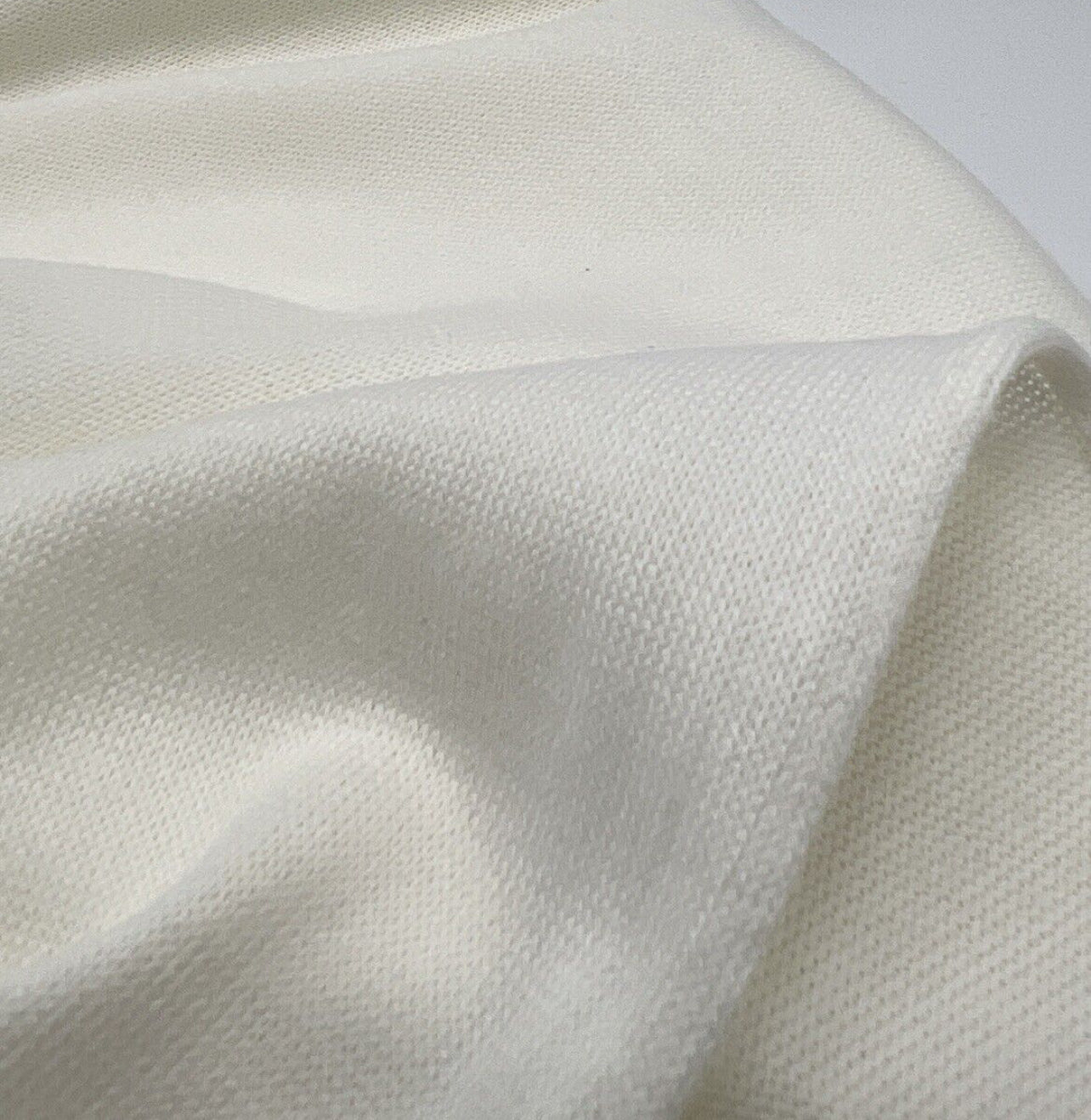 Ivory Melange Knit Stretch Fabric - T9 Fabrics