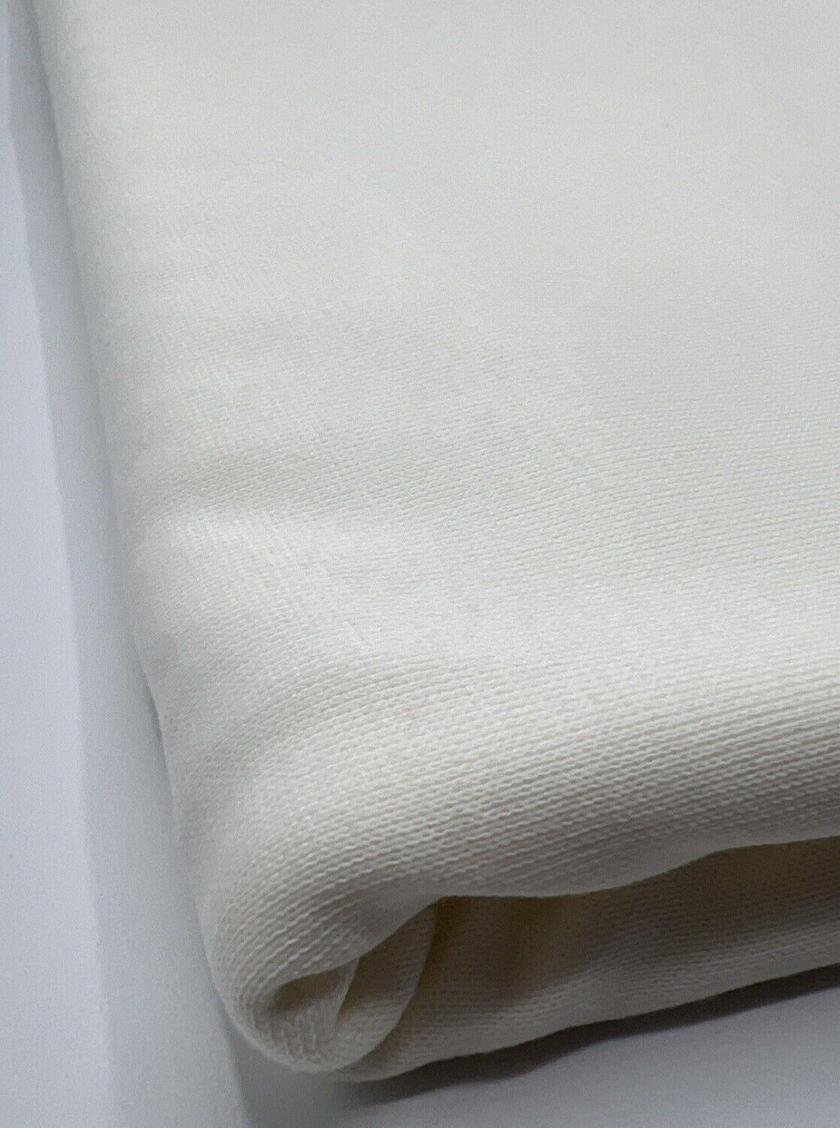 Ivory Melange Knit Stretch Fabric - T9 Fabrics