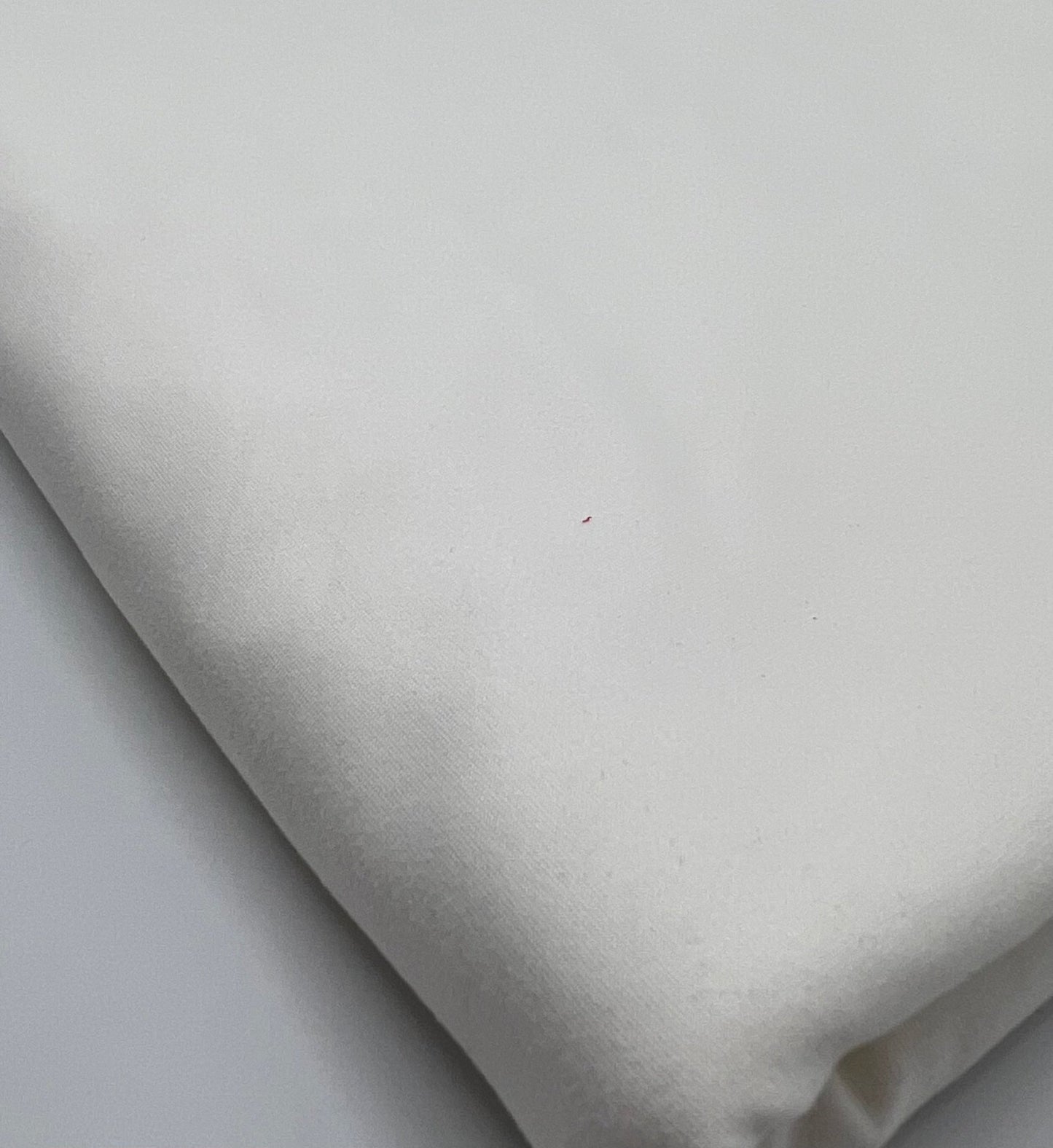 Ivory Plain Super Soft Bogota 4 Way Stretch Fabric - T9 Fabrics
