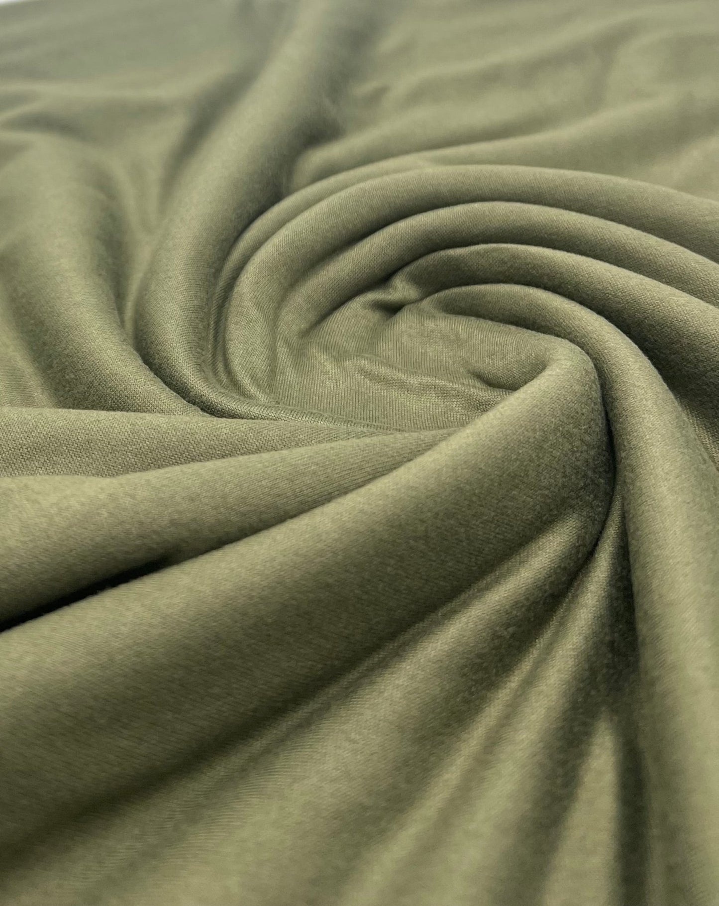 Khaki Plain Super Soft Bogota 4 Way Stretch Fabric - T9 Fabrics