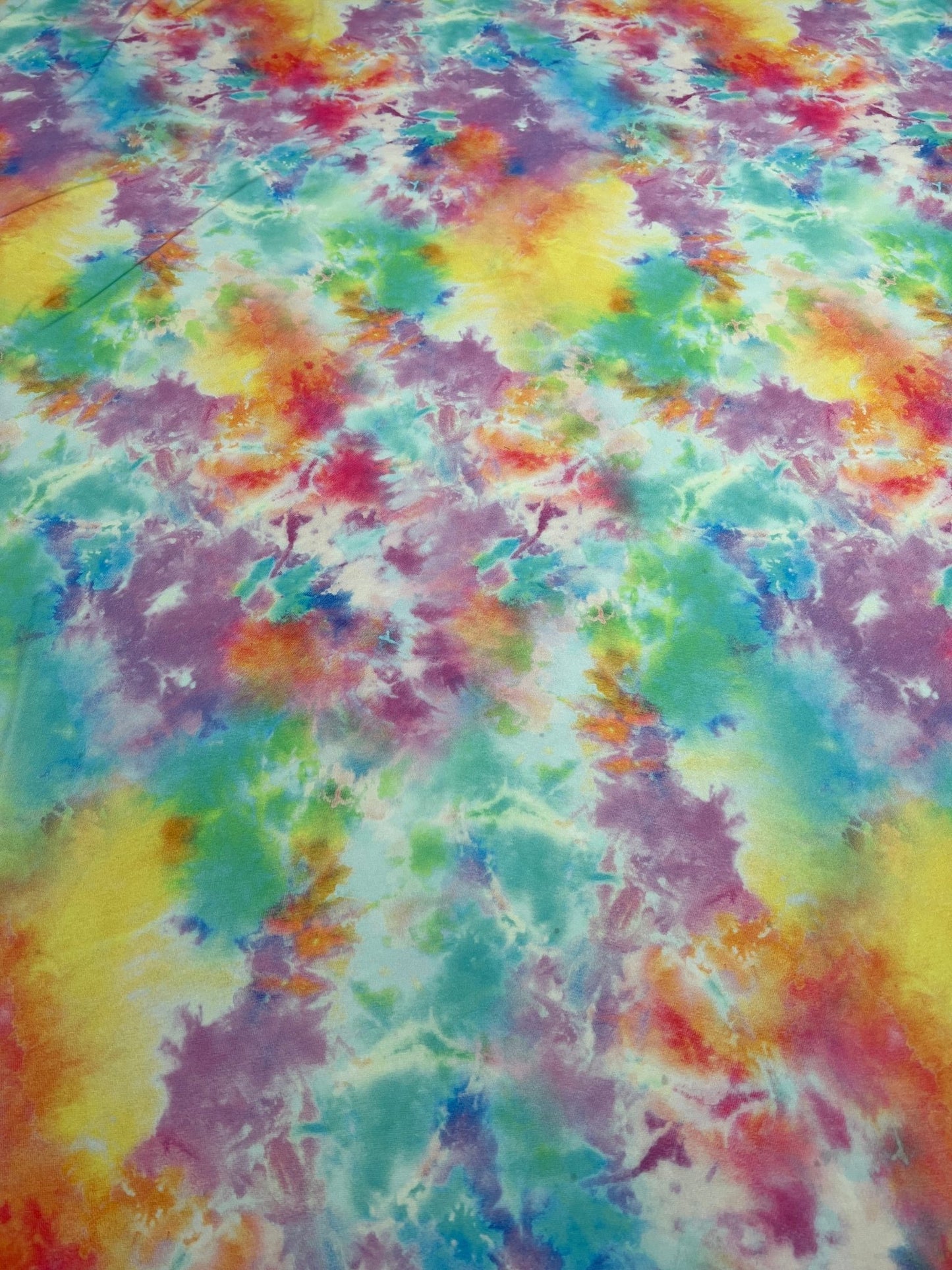 Light Vibrant Pastel Mix Print ITY Fabric 4 Way Stretch - T9 Fabrics