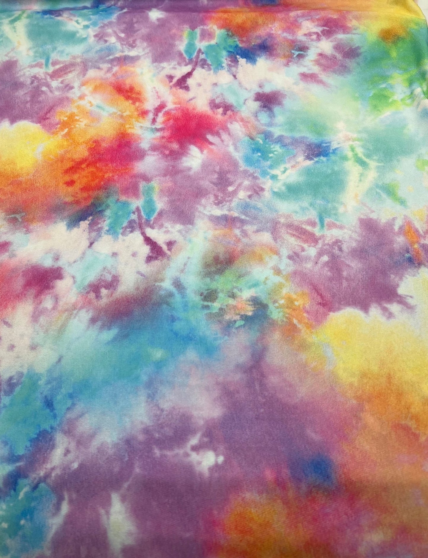 Light Vibrant Pastel Mix Print ITY Fabric 4 Way Stretch - T9 Fabrics