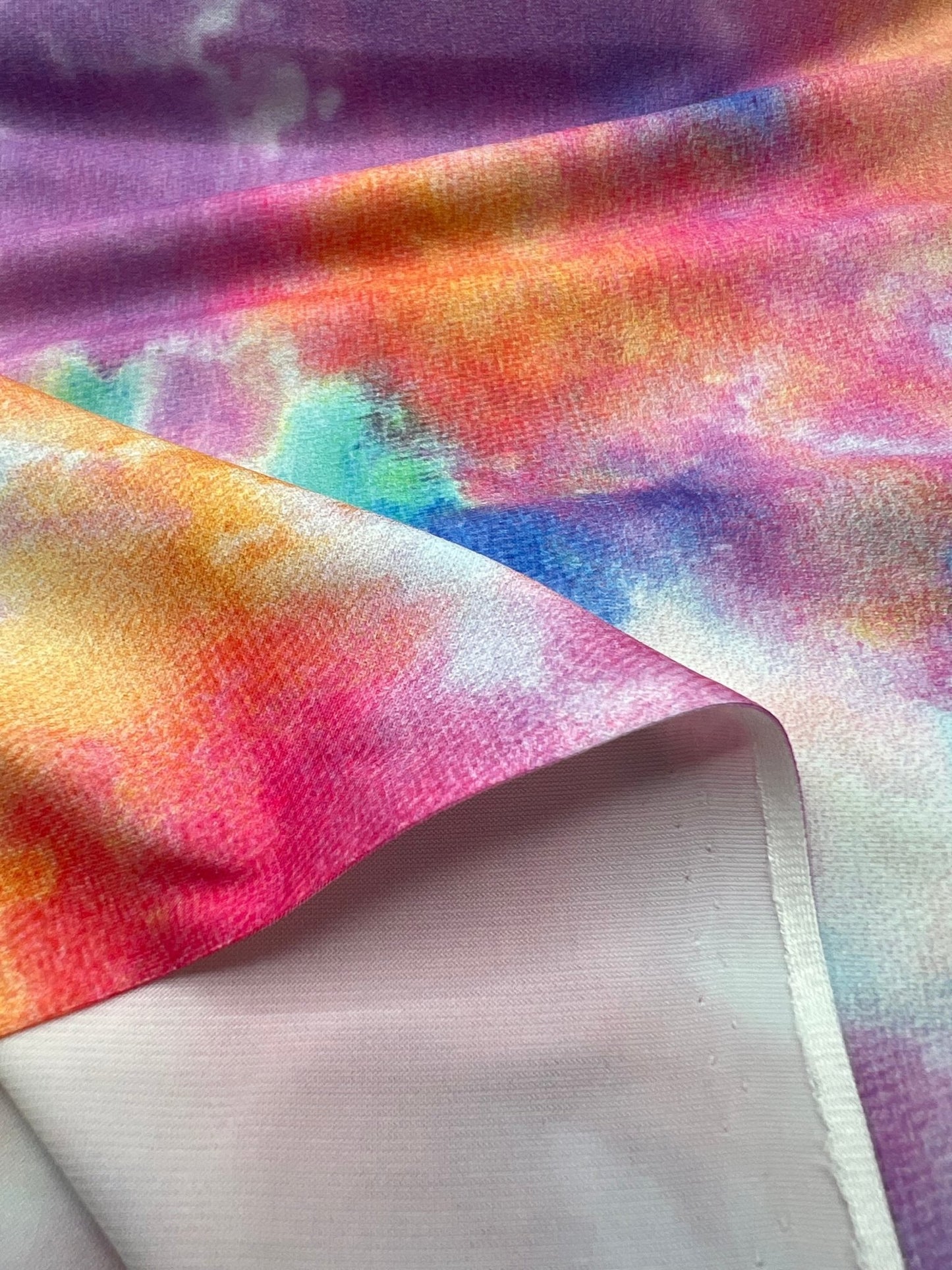 Light Vibrant Pastel Mix Print ITY Fabric 4 Way Stretch - T9 Fabrics