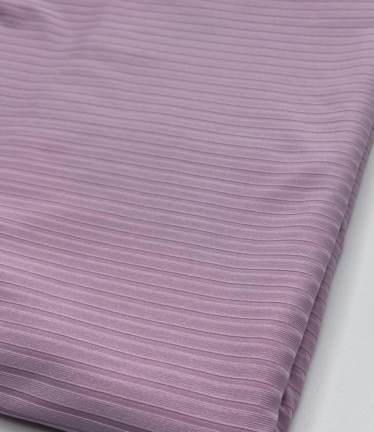 Lilac 8x4 Wide Rib Stretch Fabric - T9 Fabrics