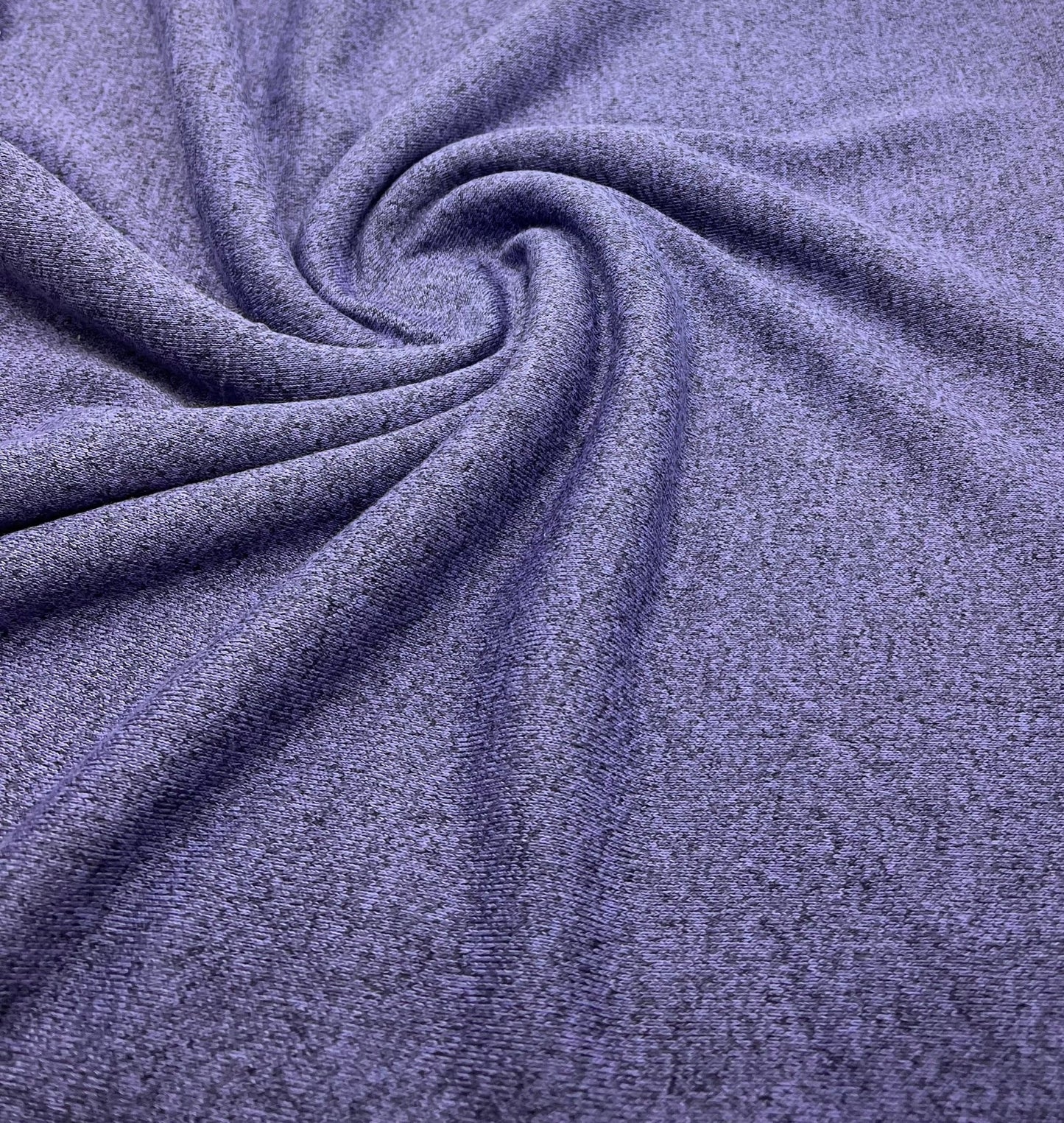 Lilac Melange Knit Stretch Fabric - T9 Fabrics
