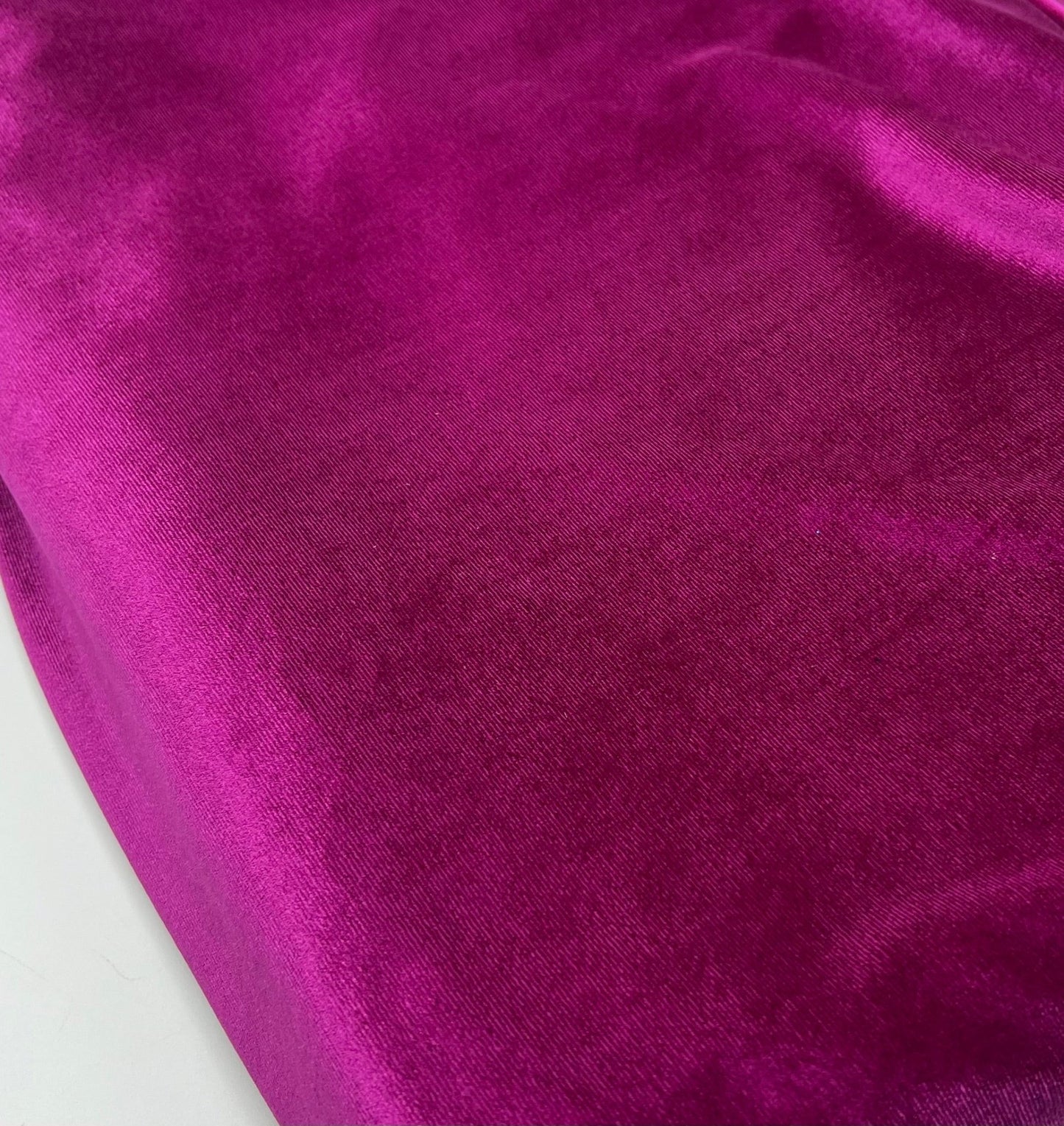 Magenta Plain Velour Spandex Stretch Fabric - T9 Fabrics