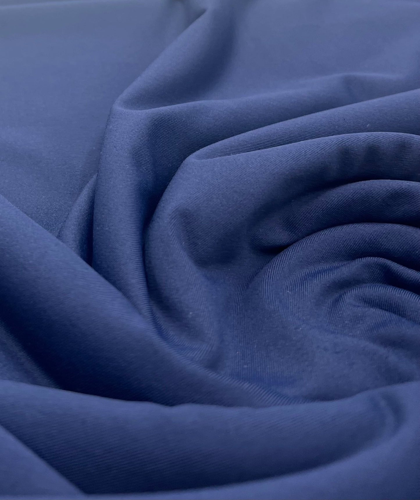 Navy Cotton Touch 220GSM 4 Way Stretch Fabric - T9 Fabrics