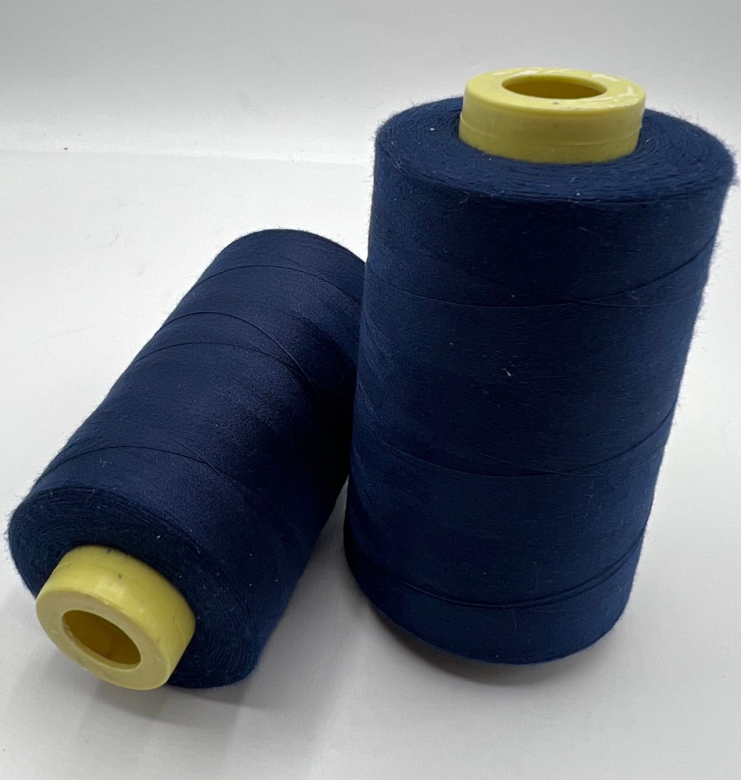 Navy Sewing Thread Spun Polyester 120's Overlocking 5000 Yards - T9 Fabrics