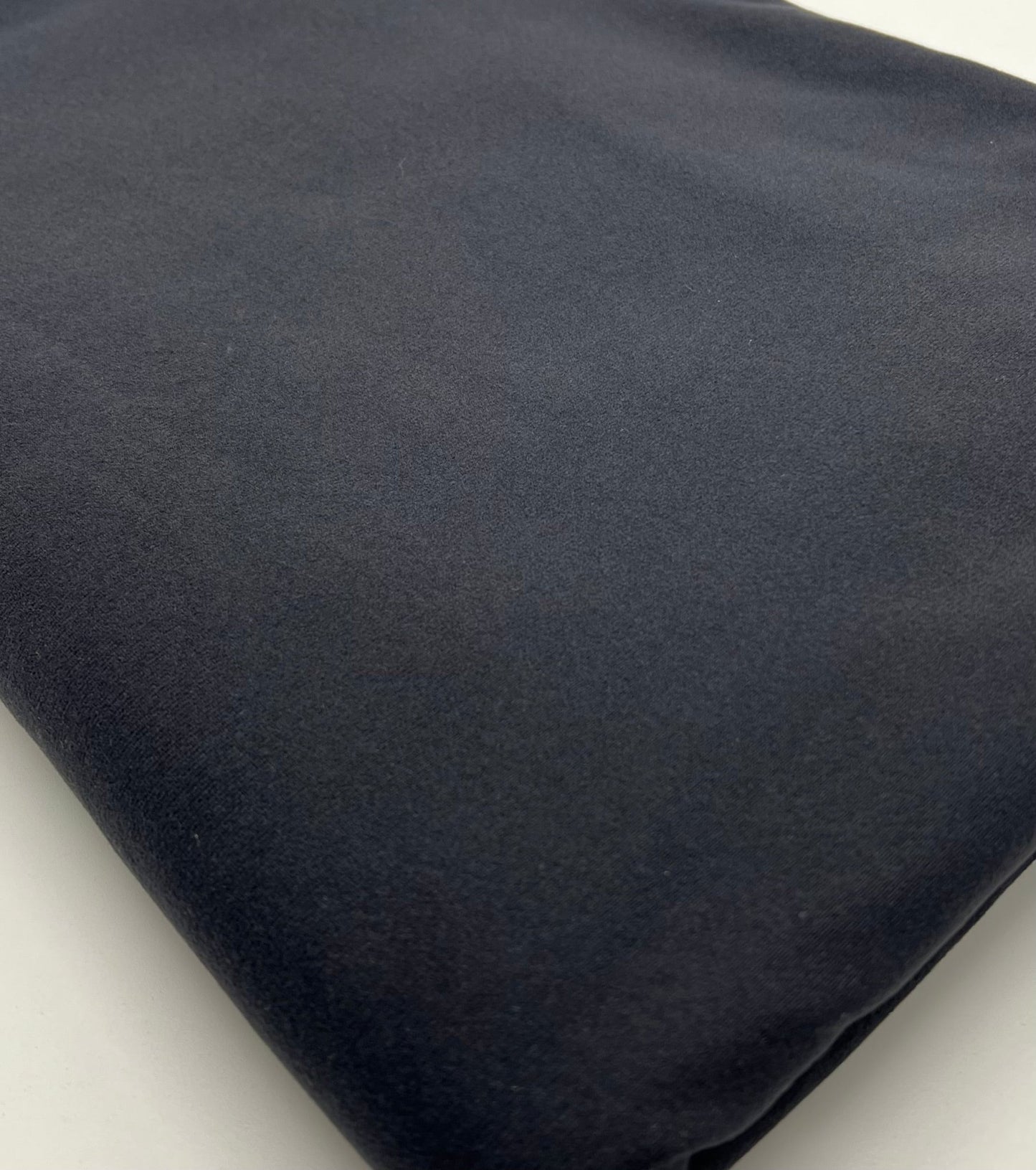 Plain Black Ultra Super Soft 4 Way Stretch Fabric - T9 Fabrics
