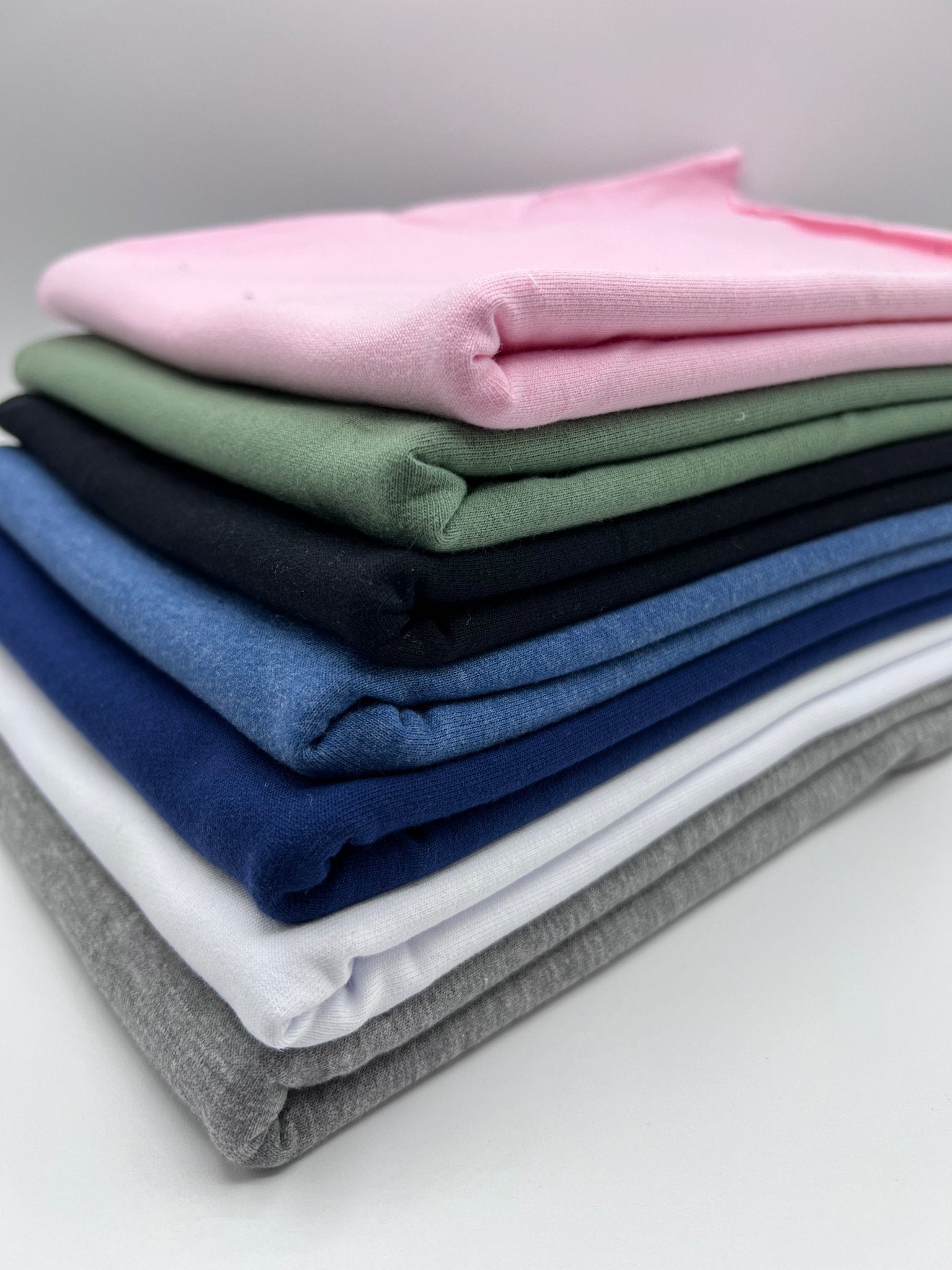 Plain French Terry Loopback Cotton Jersey 230 GSM 95/5 Lycra Way