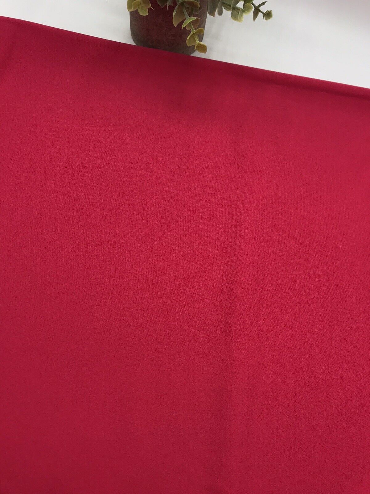 Plain Hot Pink Scuba Crepe Stretch Jersey Fabric 4 Way Stretch - T9 Fabrics