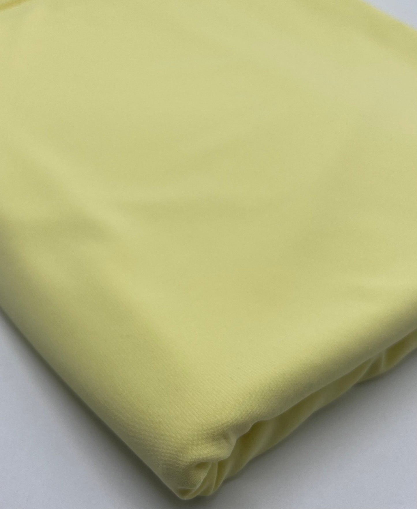 Plain Lemon ITY 4 Way Stretch Fabric - T9 Fabrics