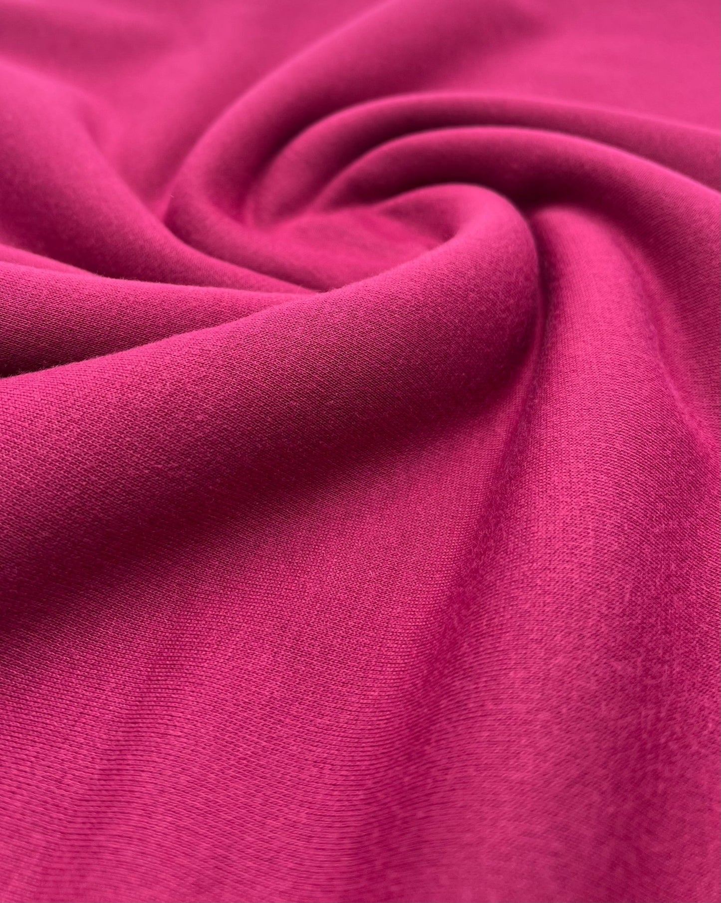 Plain Magenta Ponte 2 Way Stretch Fabric - T9 Fabrics
