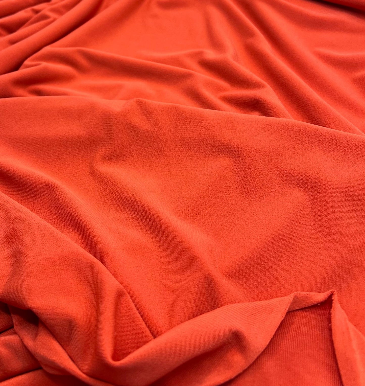Plain Orange ITY 4 Way Stretch Fabric - T9 Fabrics