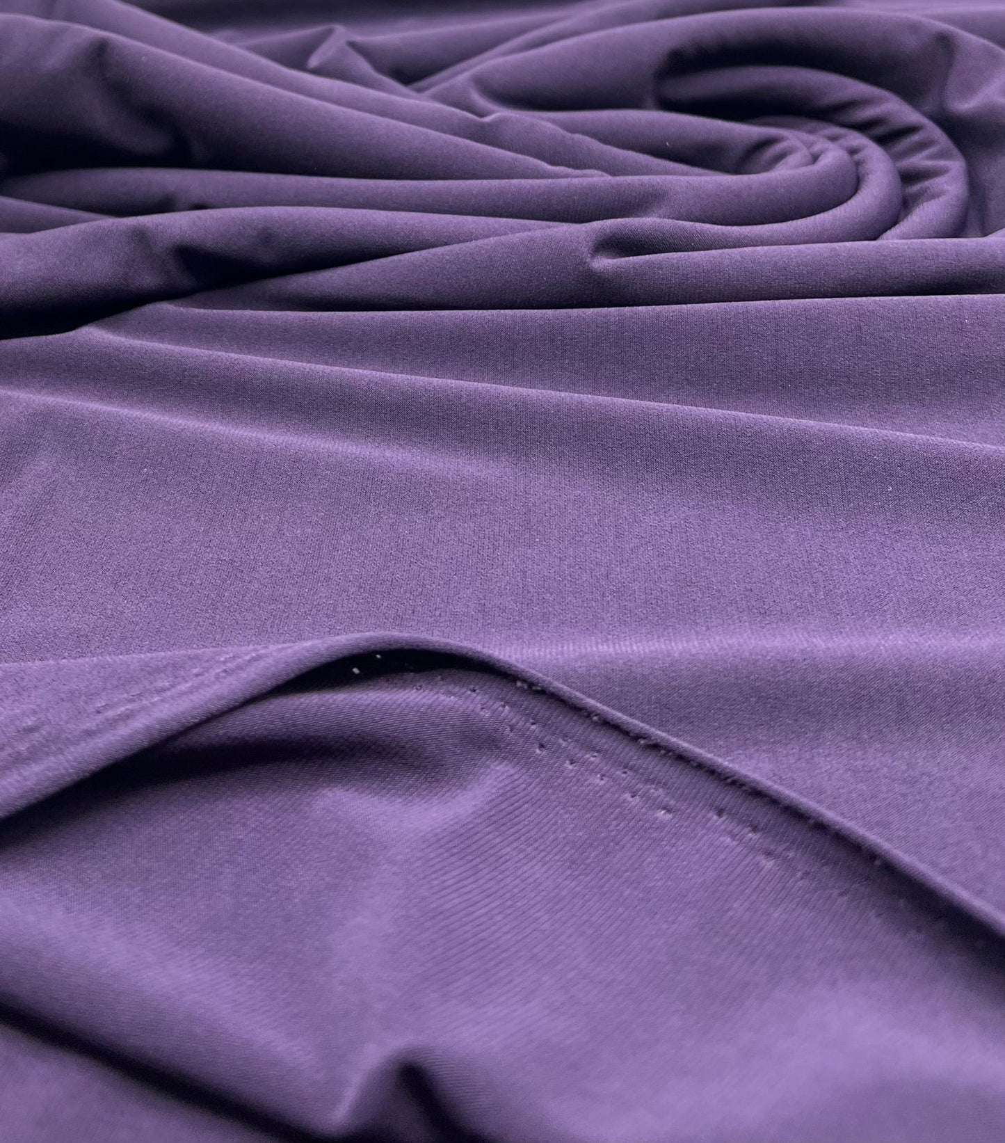 Plain Purple ITY 4 Way Stretch Fabric - T9 Fabrics