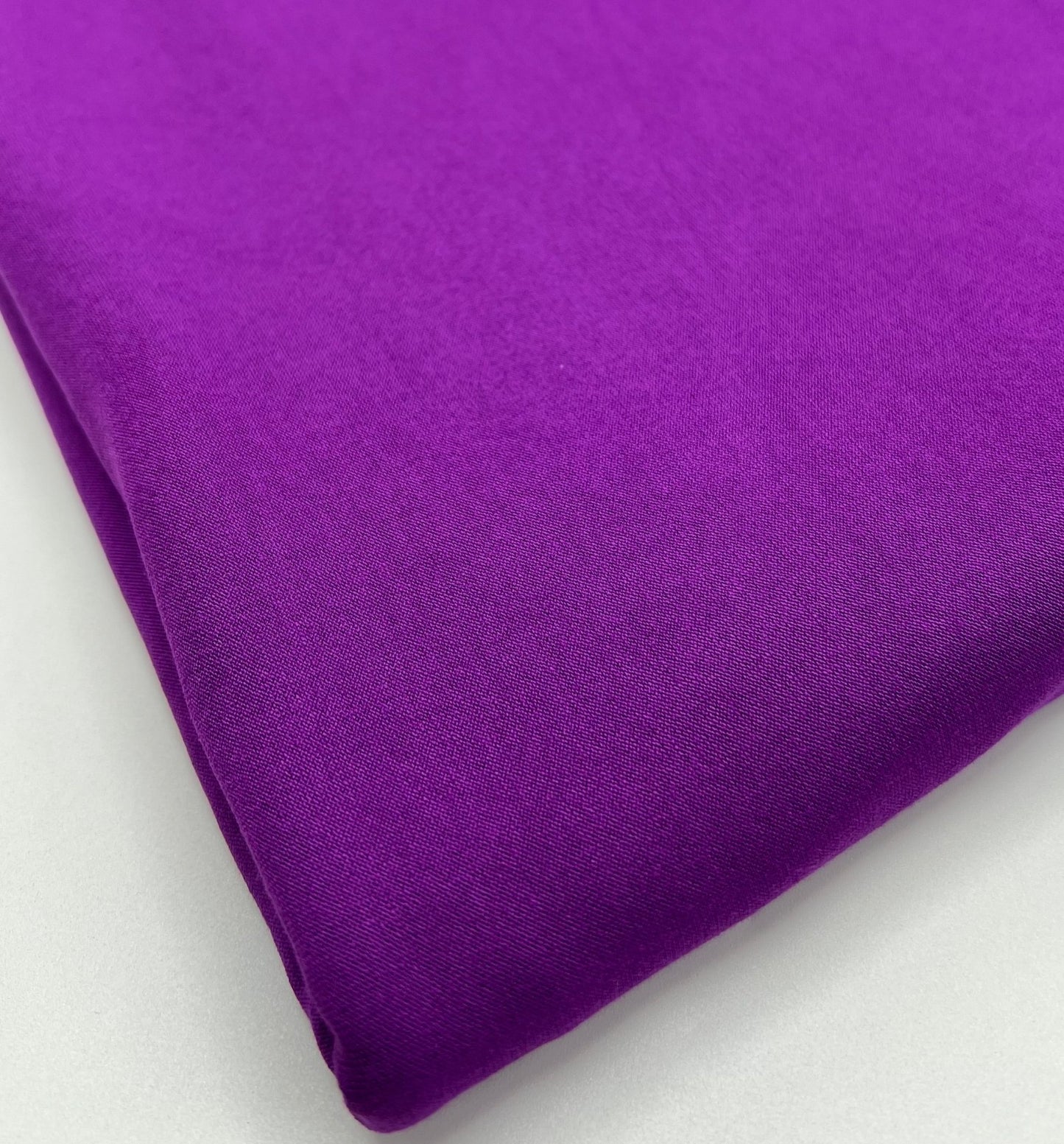 Plain Purple Viscose Elastane Fabric 4 Way Stretch Jersey - T9 Fabrics