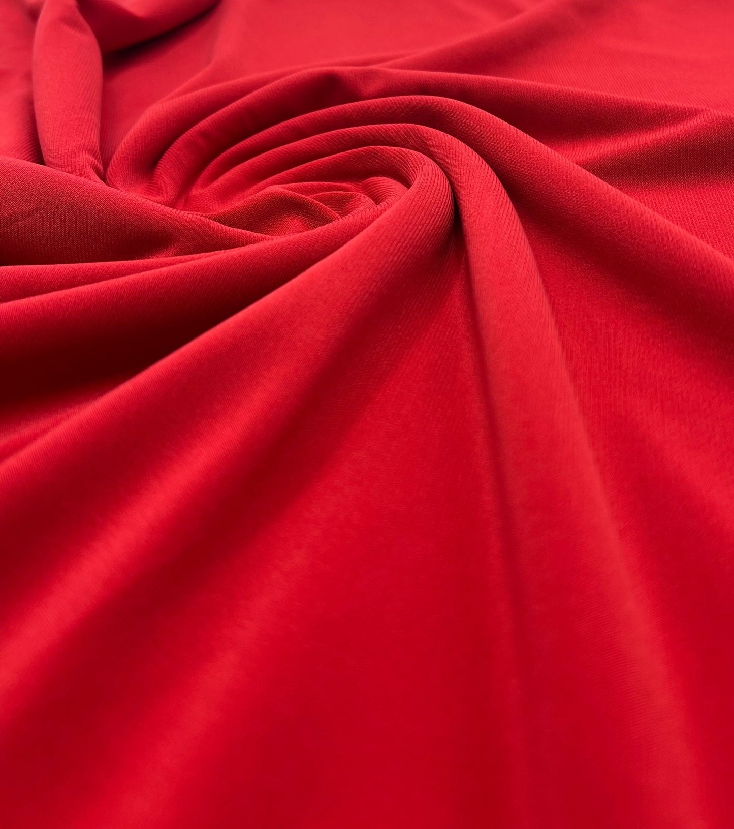 Plain Red ITY 4 Way Stretch Fabric - T9 Fabrics
