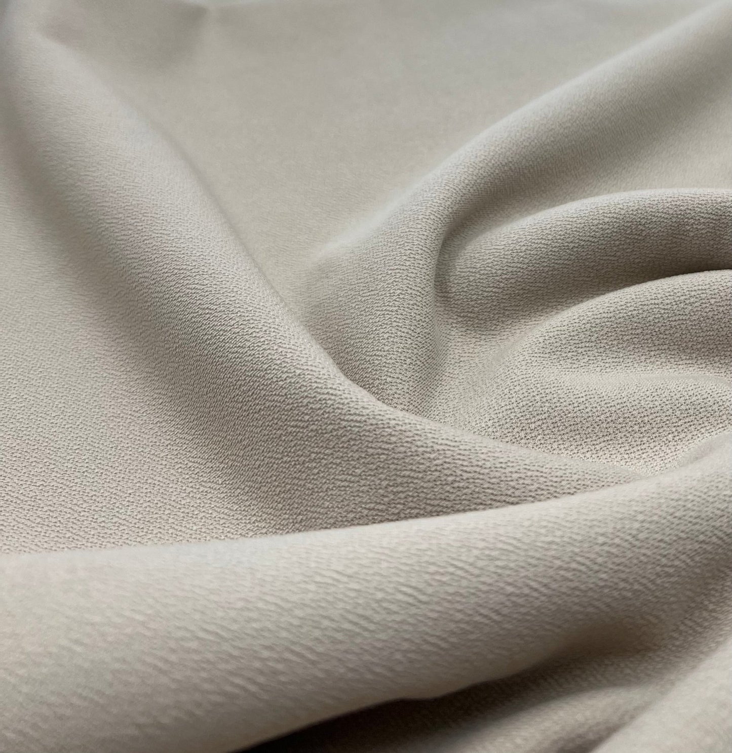 Plain Stone Scuba Crepe Stretch Jersey Fabric 4 Way Stretch - T9 Fabrics