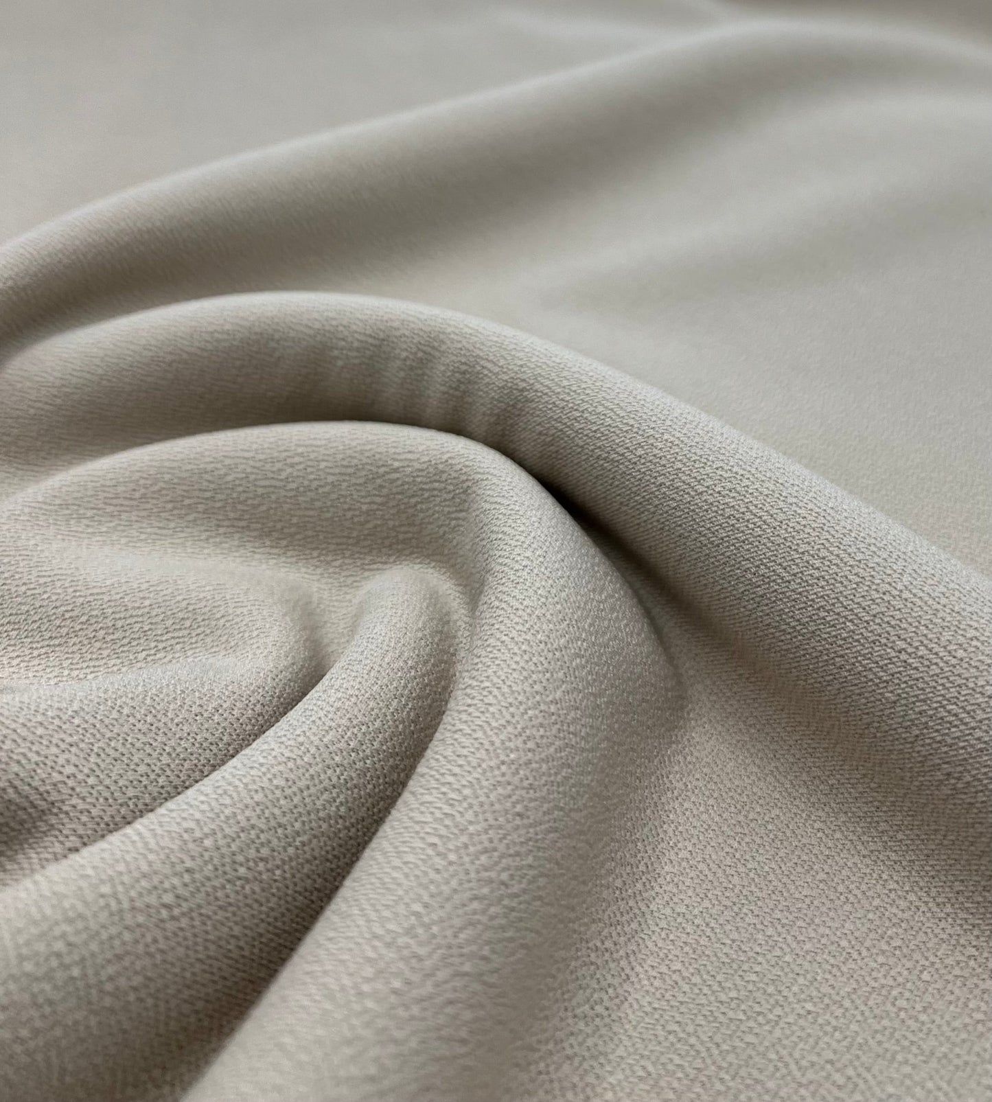 Plain Stone Scuba Crepe Stretch Jersey Fabric 4 Way Stretch - T9 Fabrics